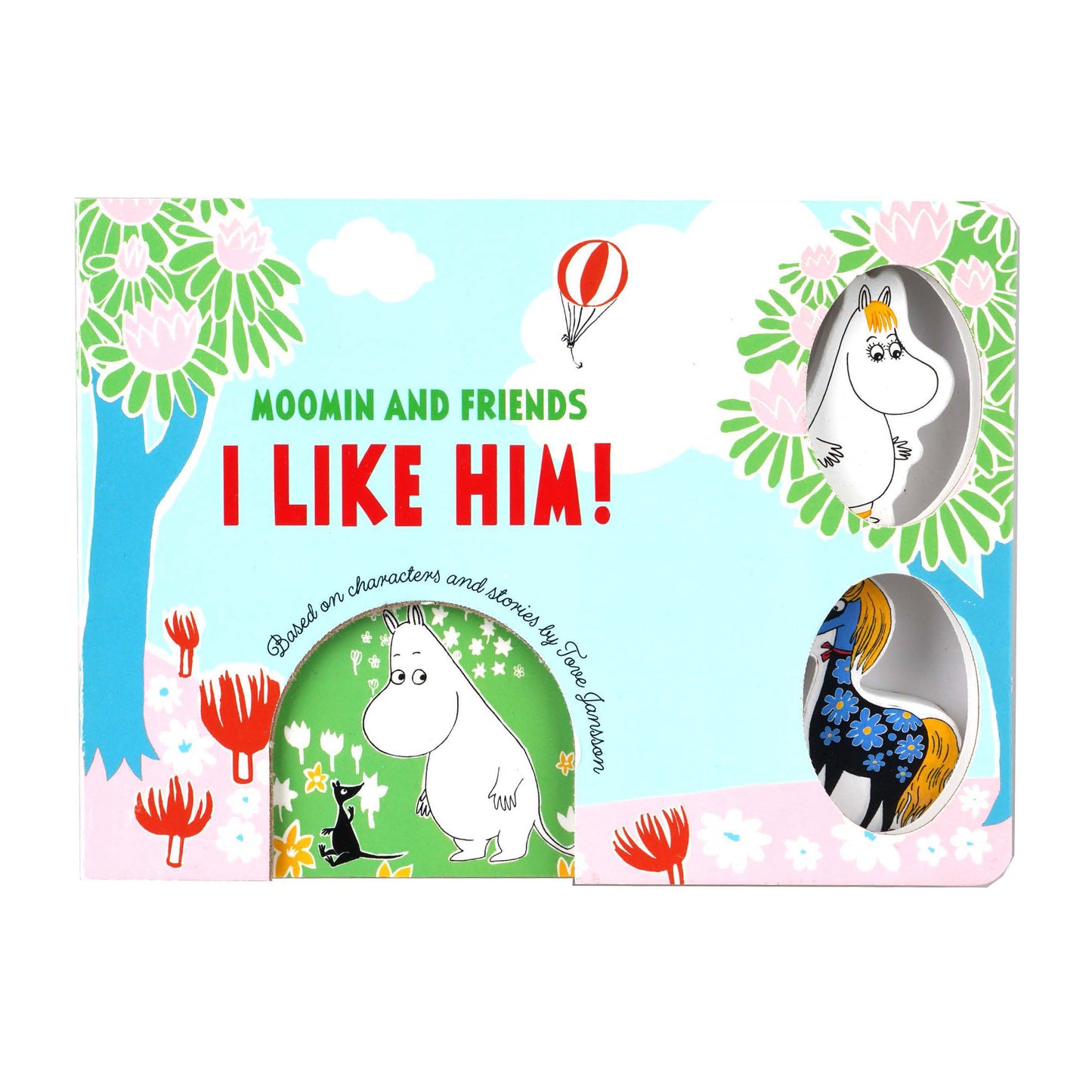 Book Moomin & Friends - I like him (ENG)