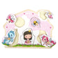 peg puzzle princess and unicorn pink color for girls