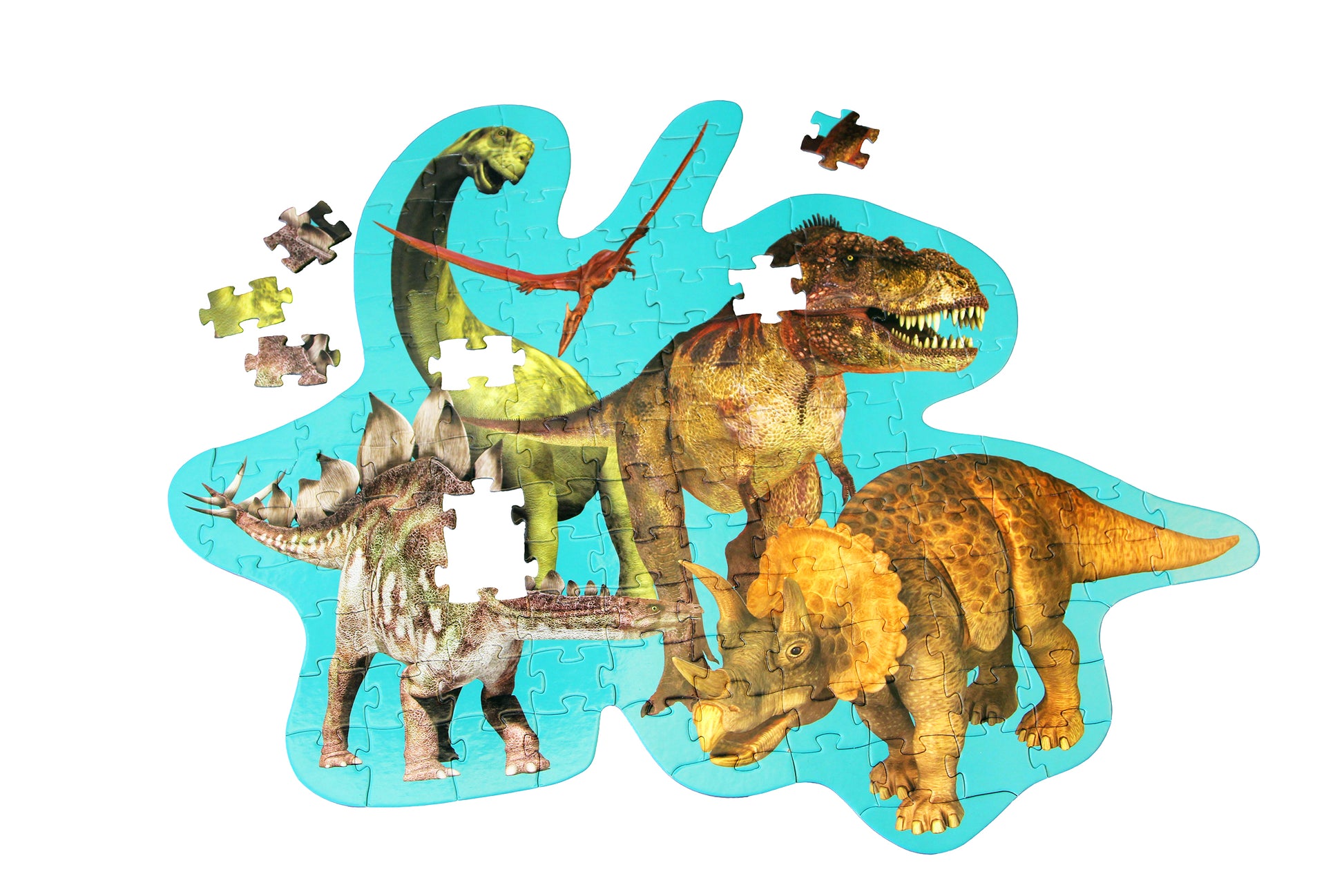 dinosaurs giant puzzle 120 puzzle pieces