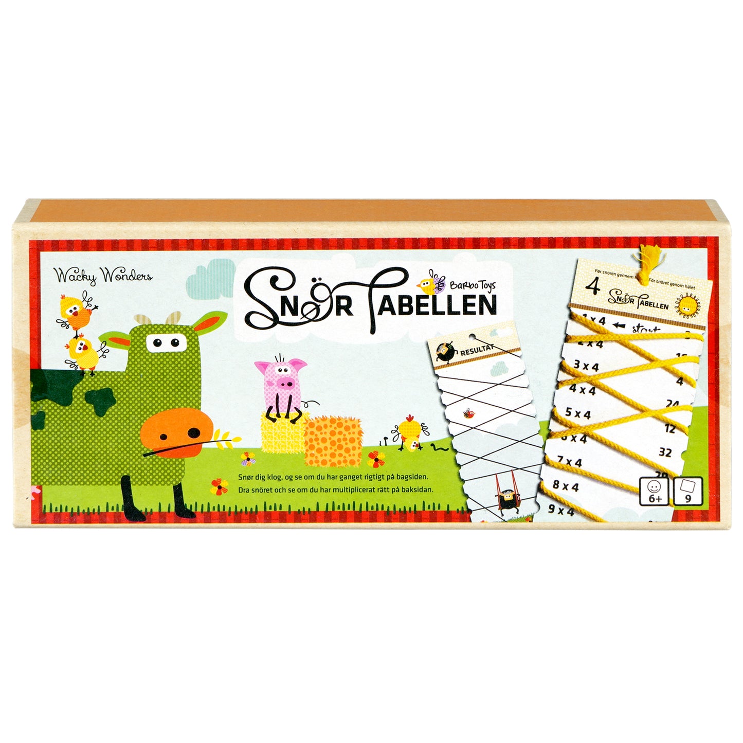 wacky wonders snør tabellen