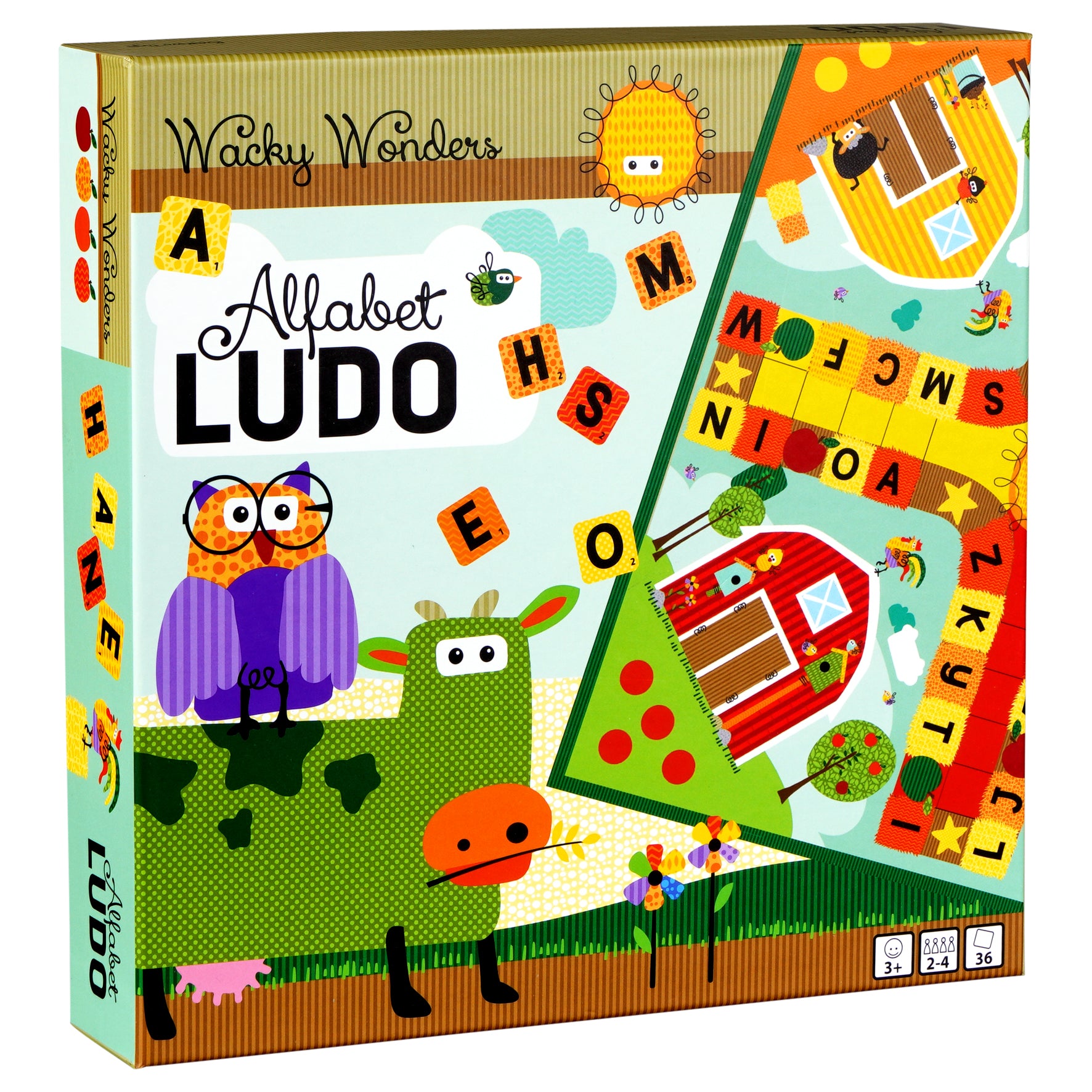 alfabet ludo box game