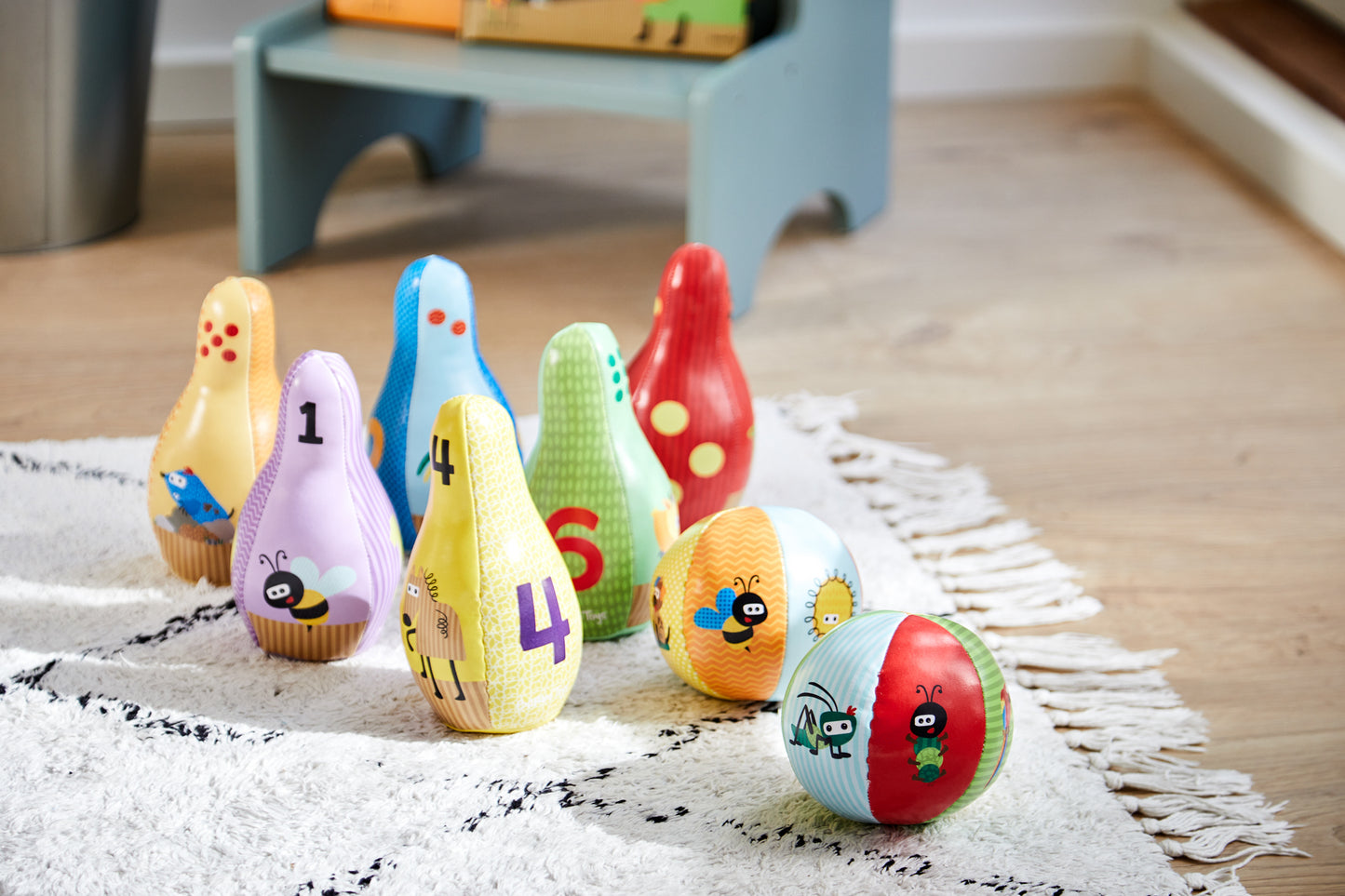 Wacky Wonders Blødt Bowlingssæt