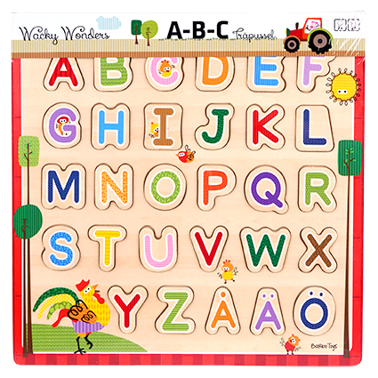 Wacky Wonders - ABC Puslespil SE