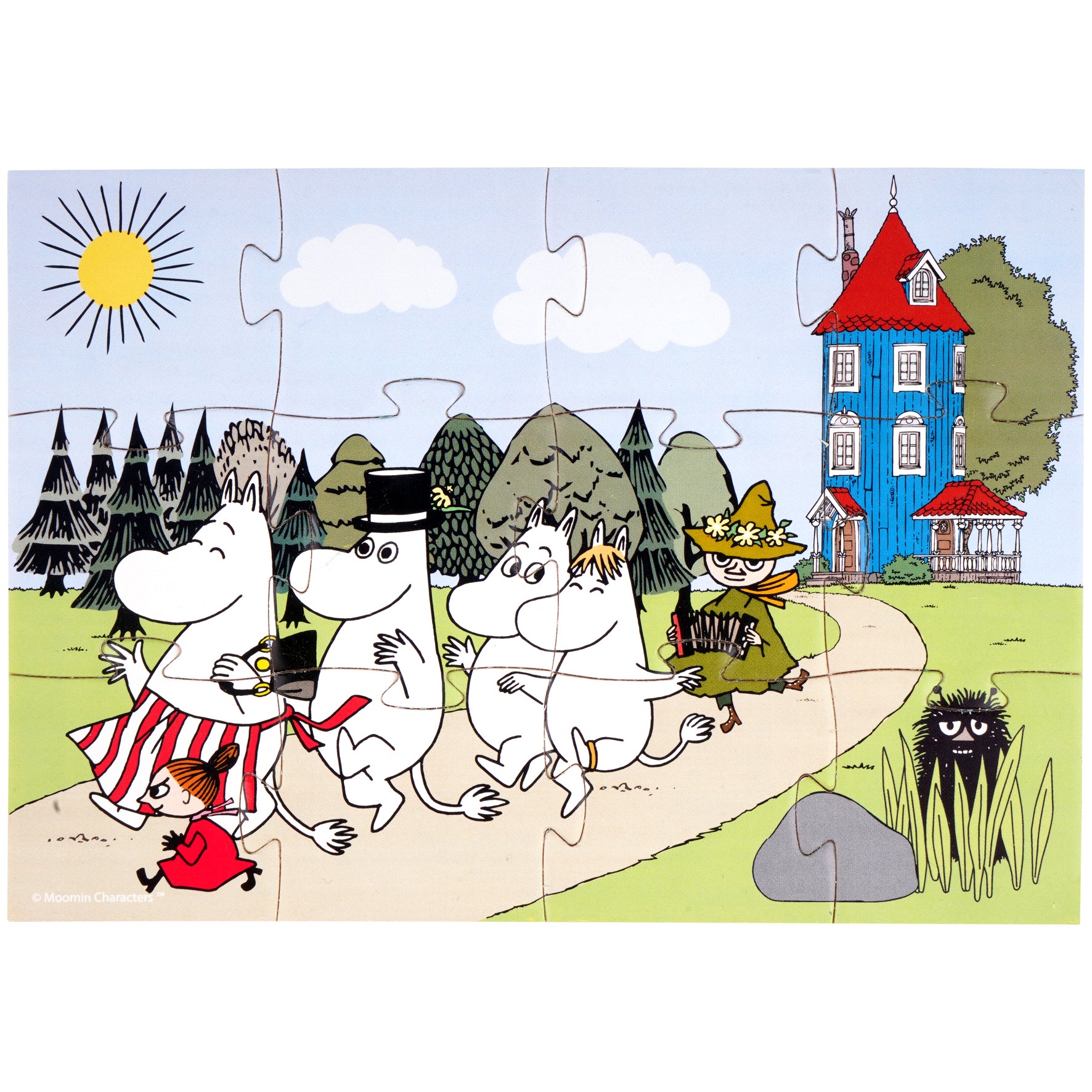 moomin 4 wooden puzzle game