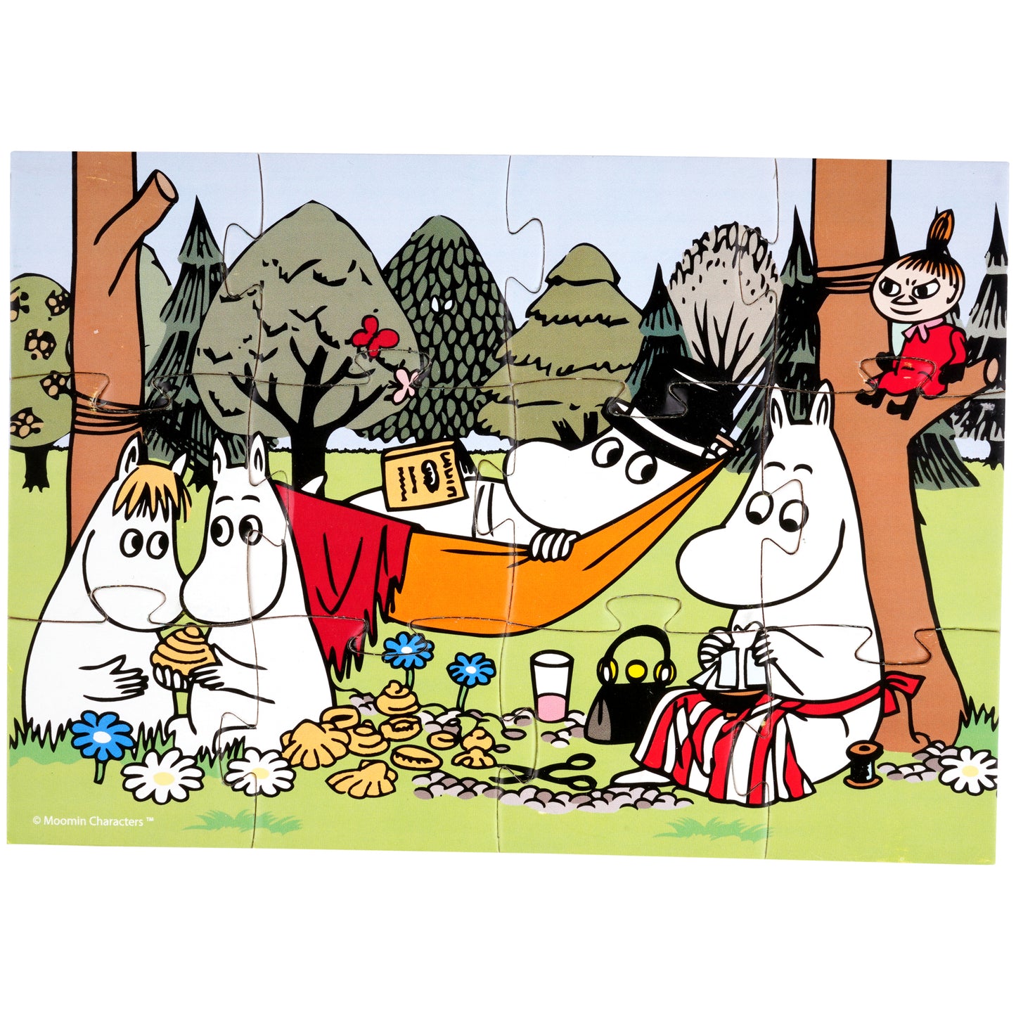 moomin 4 wooden puzzle game