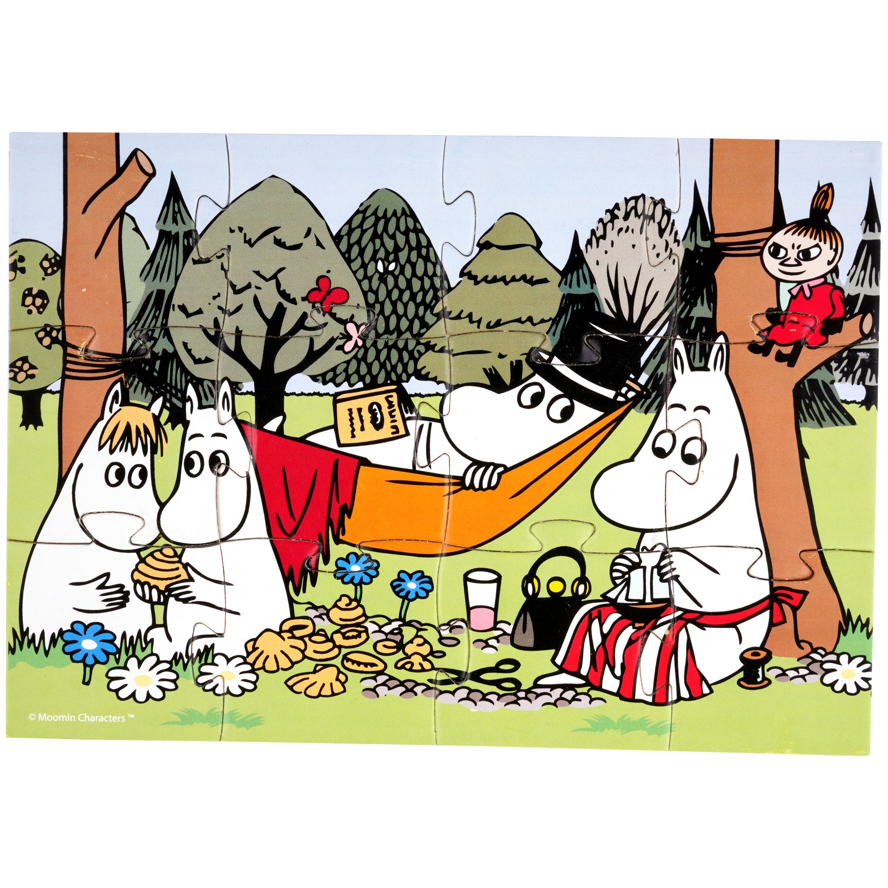 moomin 4 wooden puzzle game
