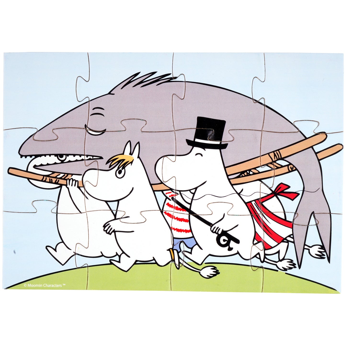 moomin 4 wooden puzzle game