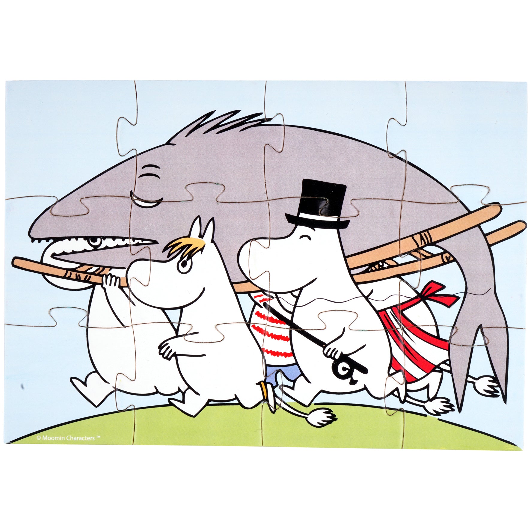 moomin 4 wooden puzzle game
