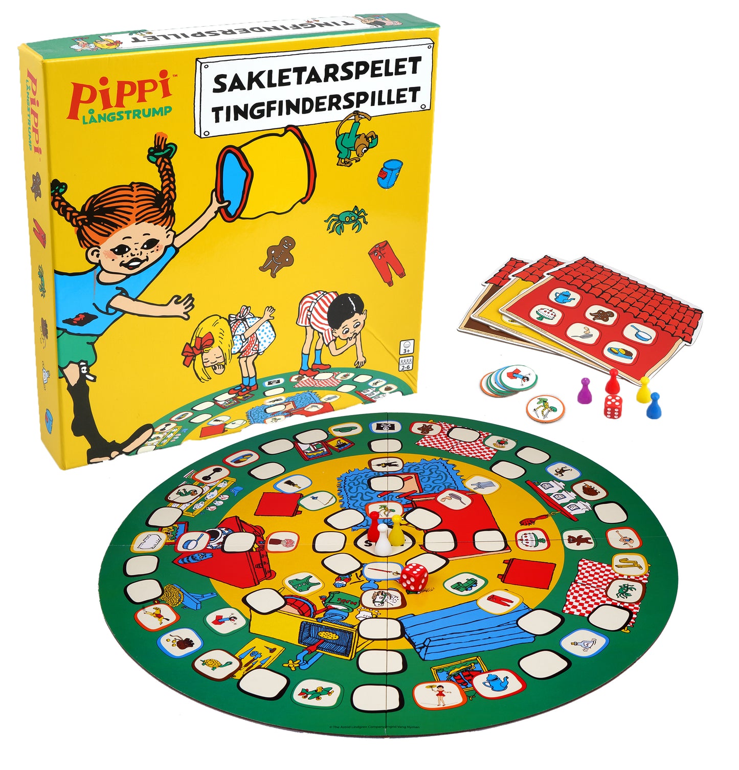 Pippi Tingfinder Spillet - DK / SE