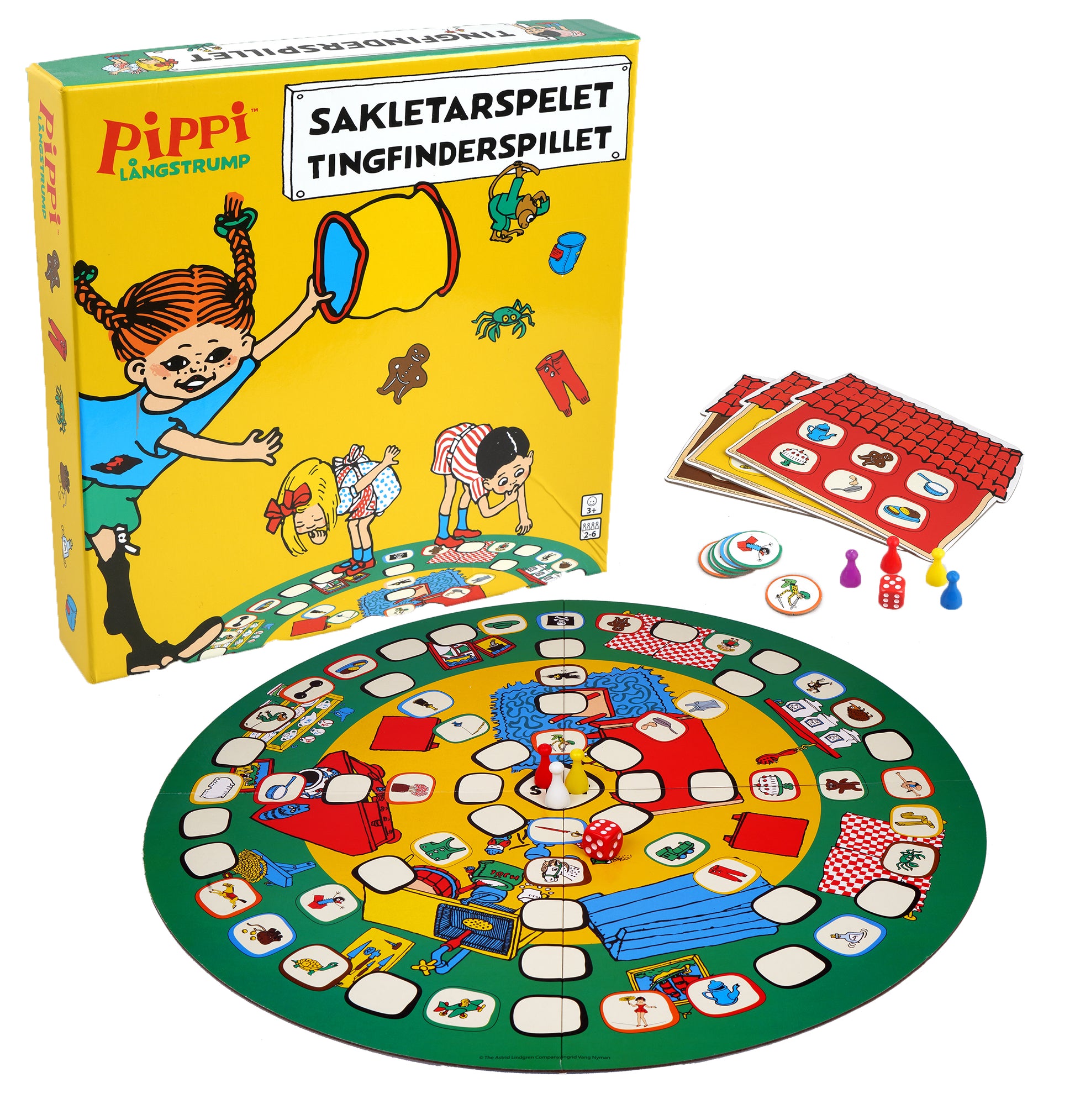 Pippi Tingfinder Spillet - DK / SE