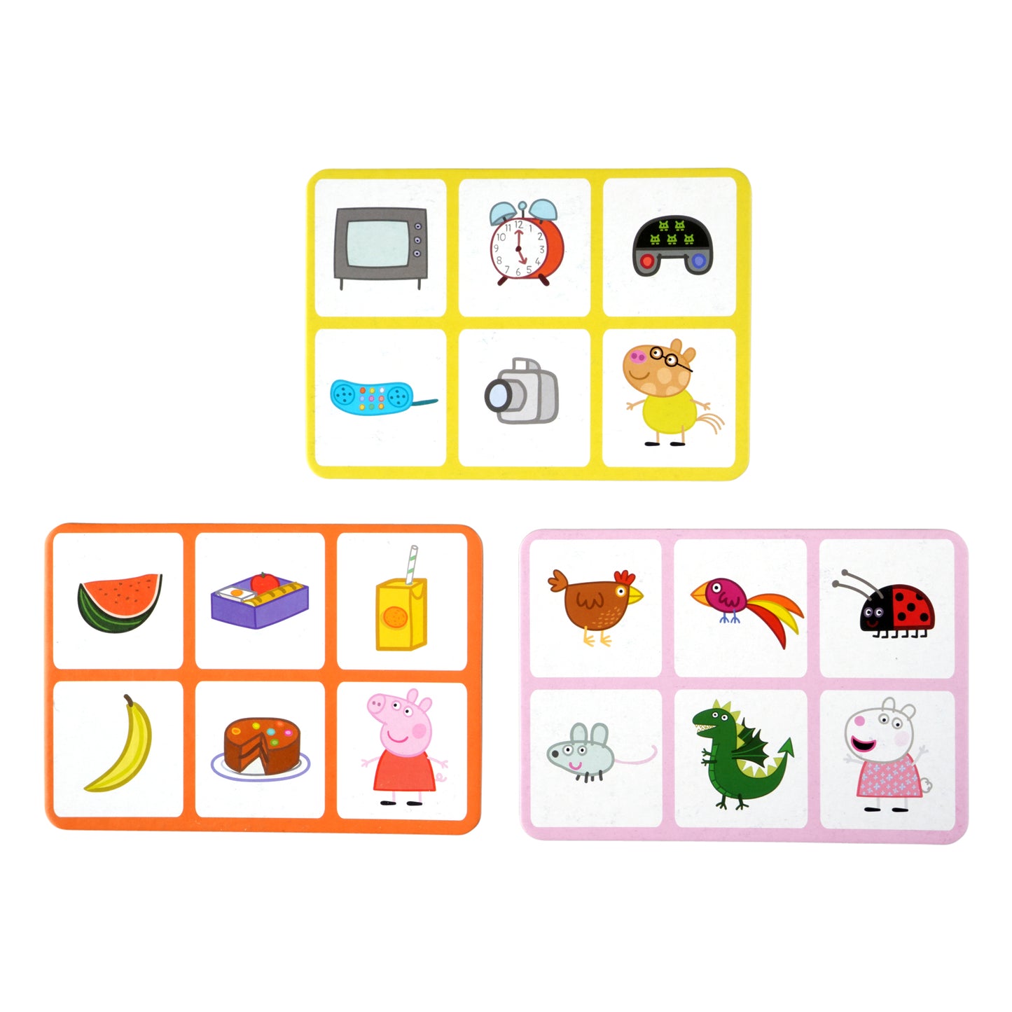 peppa pig lotto game pieces