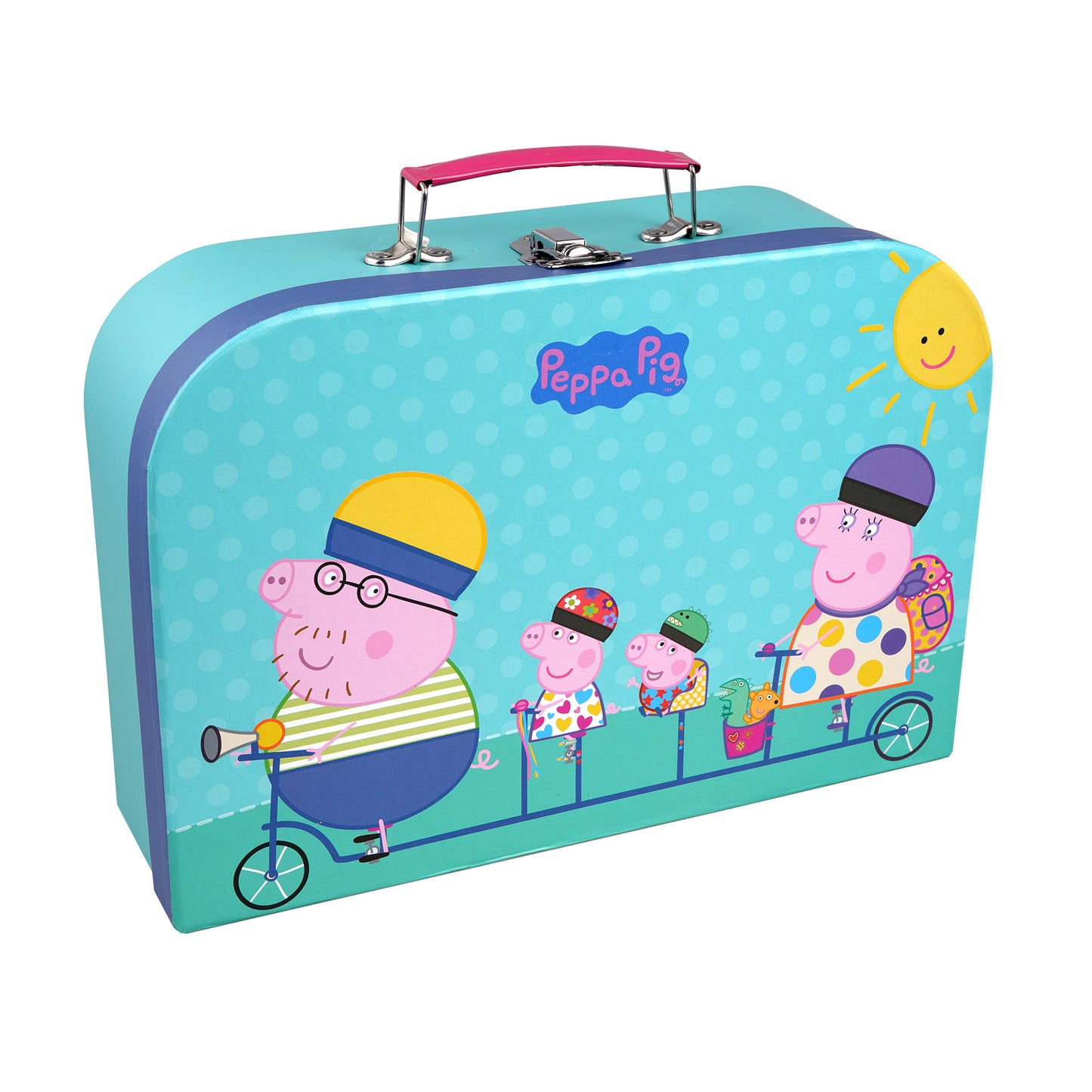peppa pig 3 suitcases set