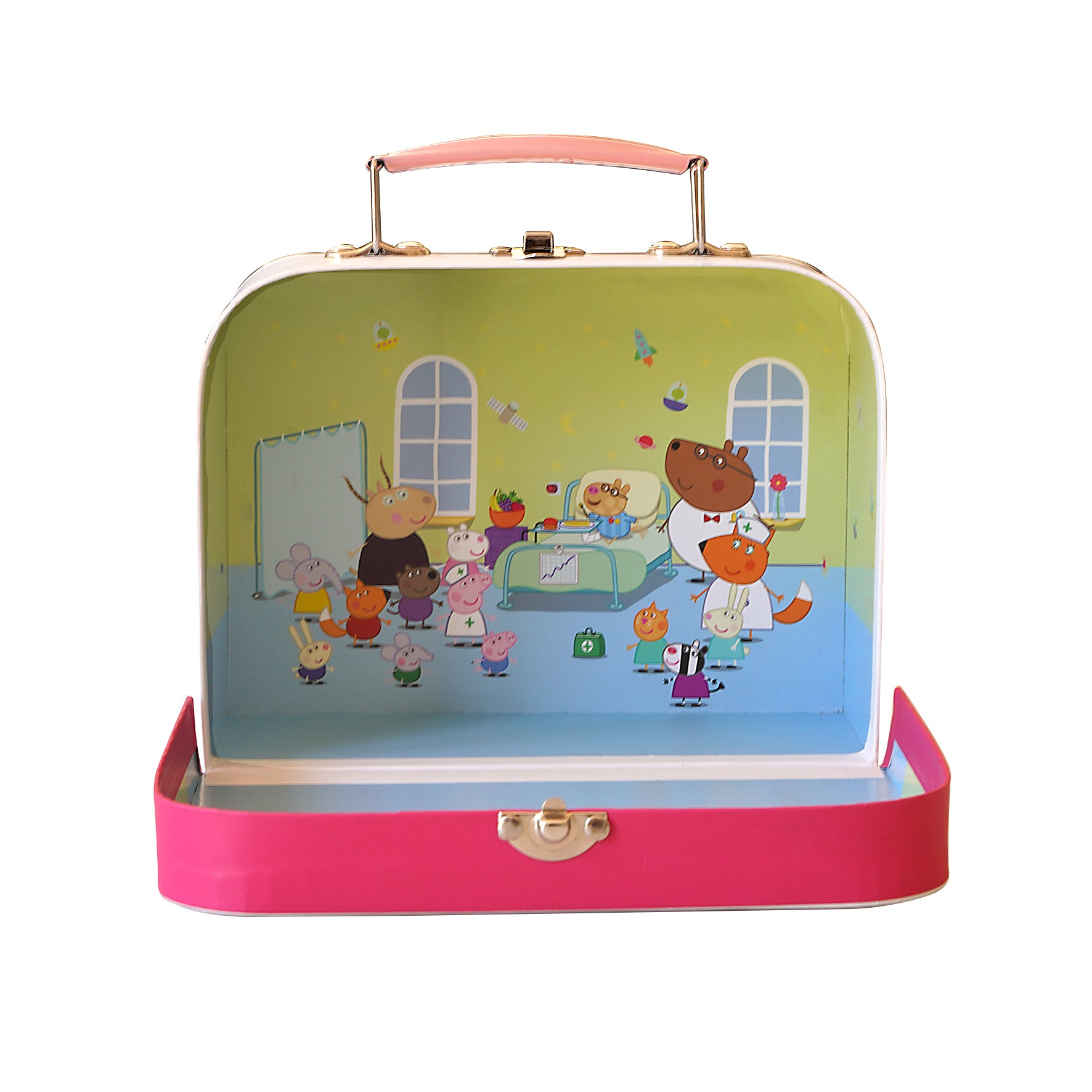 peppa pig doctor set suitcase
