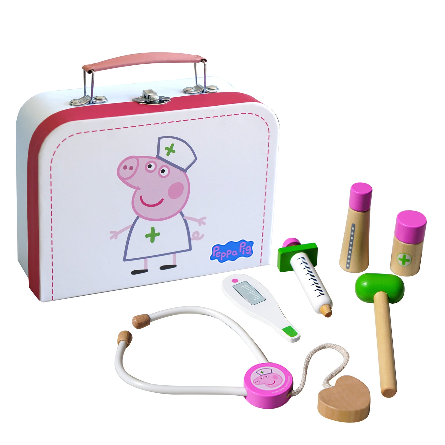 peppa pig doctor set suitcase