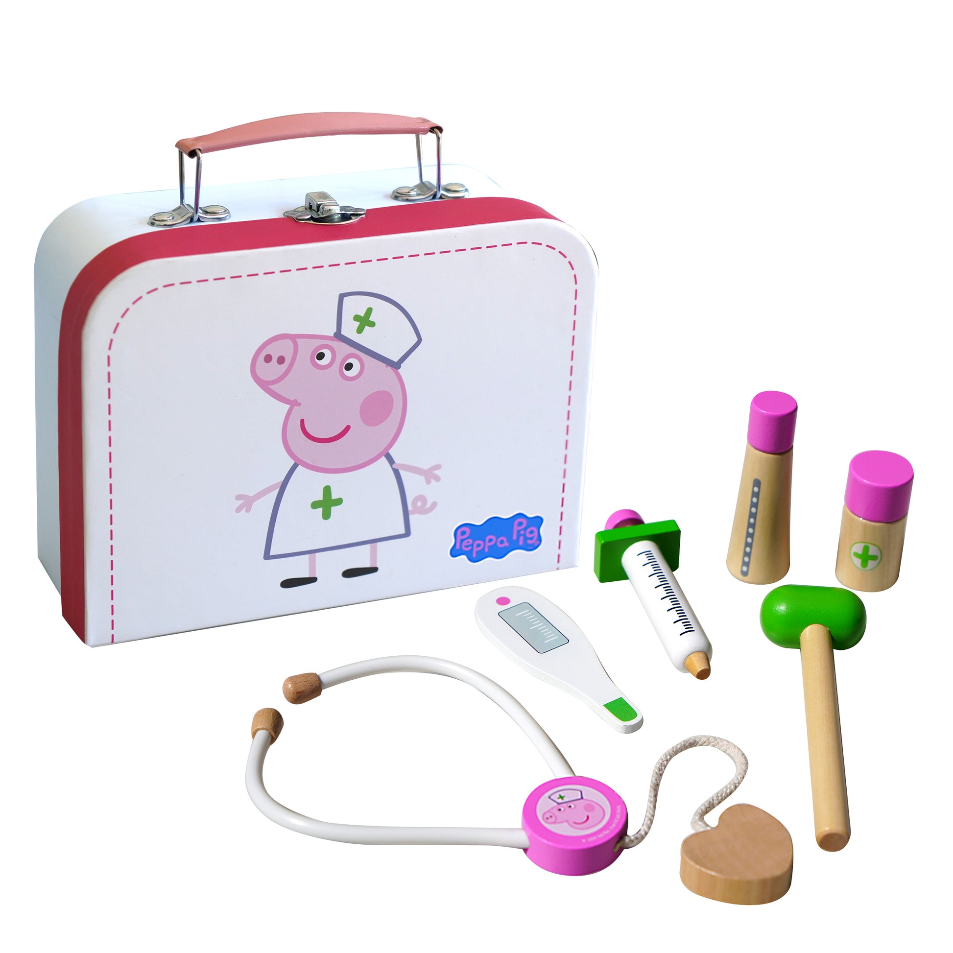 peppa pig doctor set suitcase