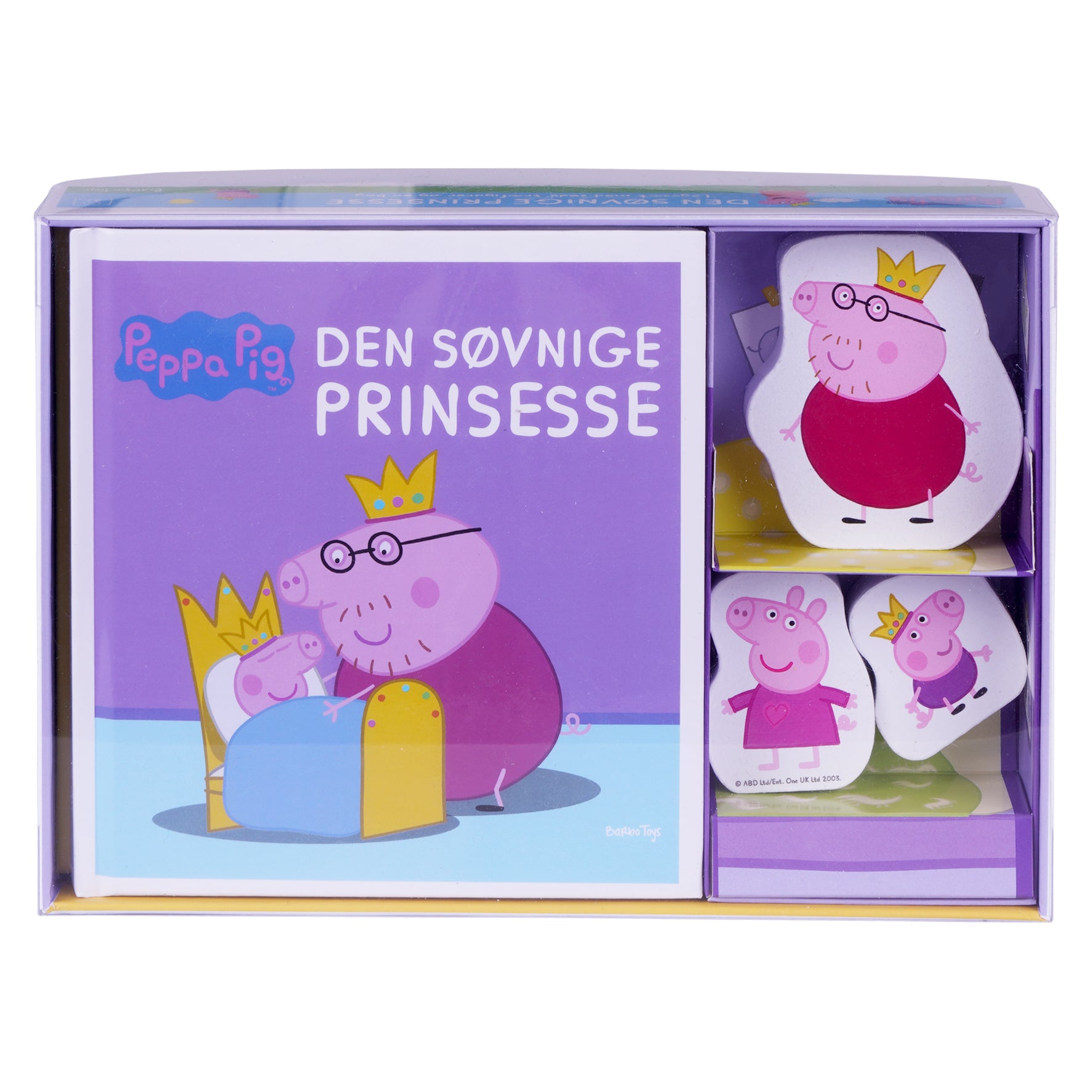 Peppa Pig Book w Wooden Figures Sleepy Princess - Main Image