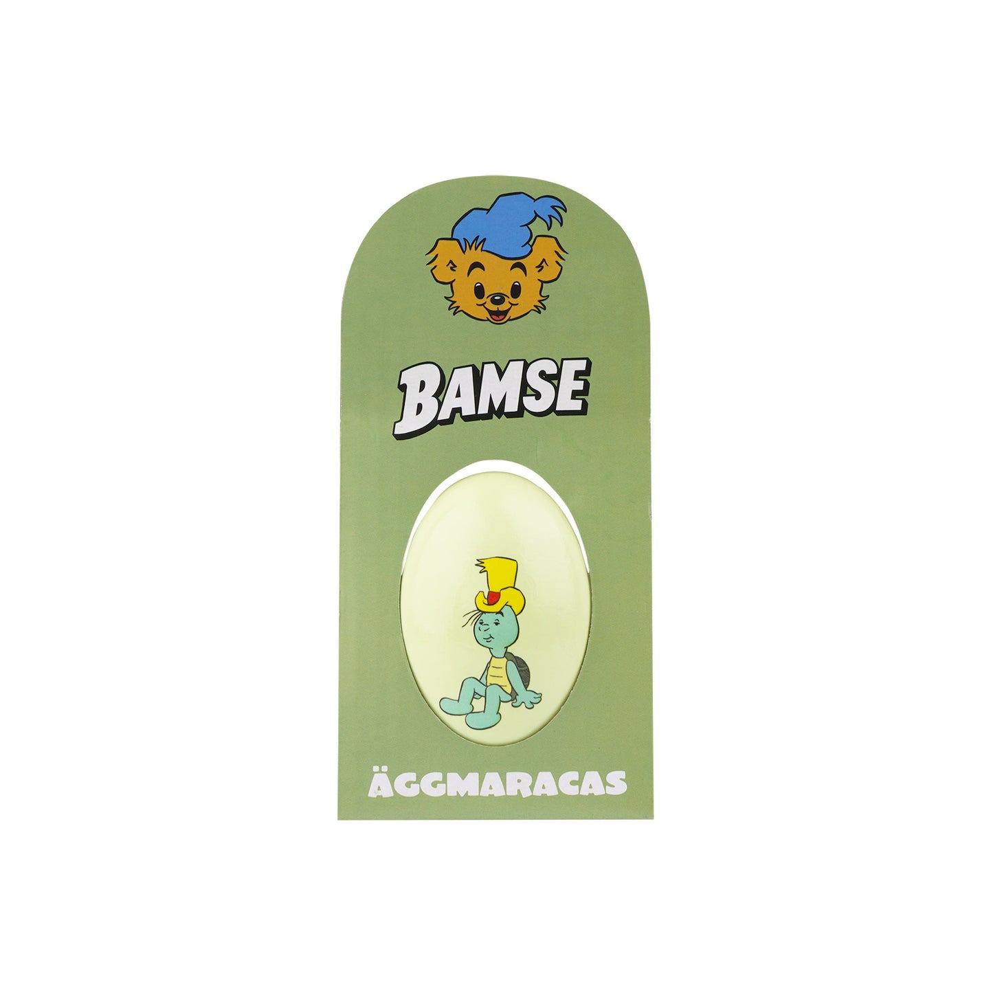 Bamse - Egg Shaker - Green