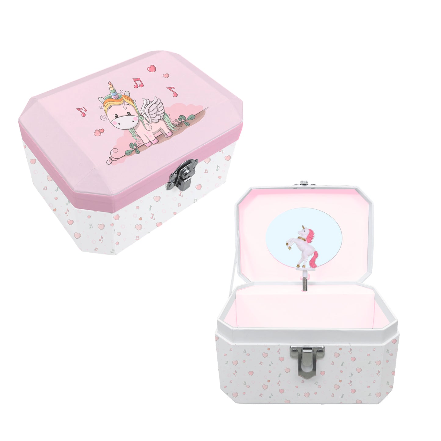 Lillie & Ellie Music Box with Unicorn