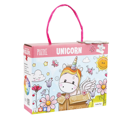 Lillie and Ellie - Puzzle box - Unicorn