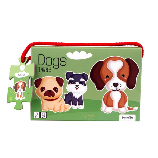 3 Puzzles - Dogs