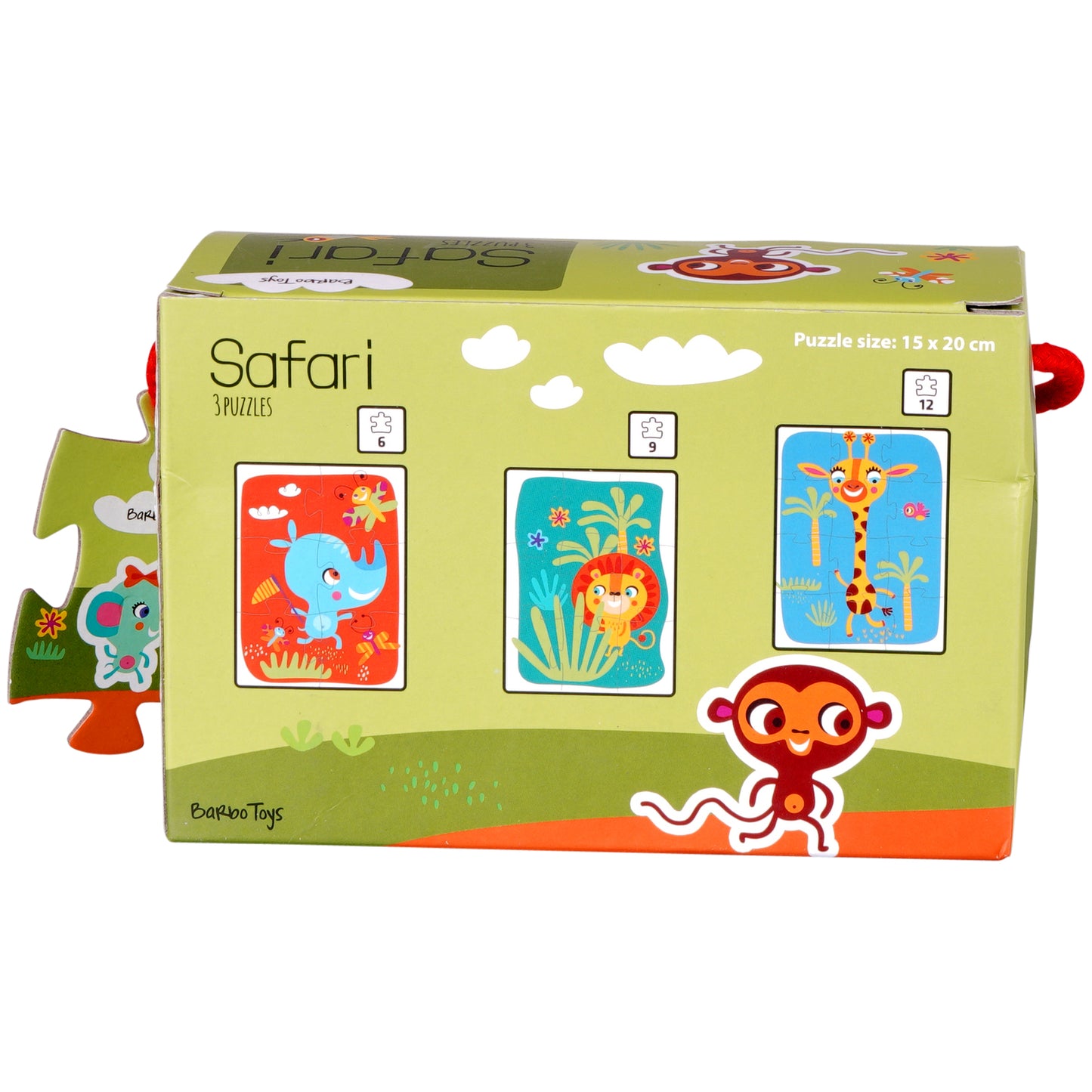 Little Bright Ones - 3 Puzzles - Safari