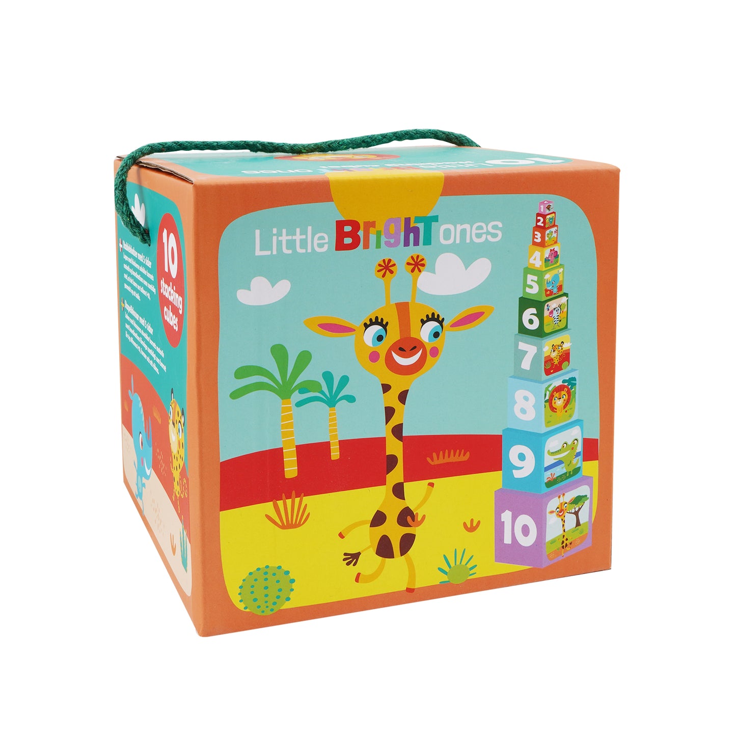 Little Bright Ones - Stacking Cubes - Safari