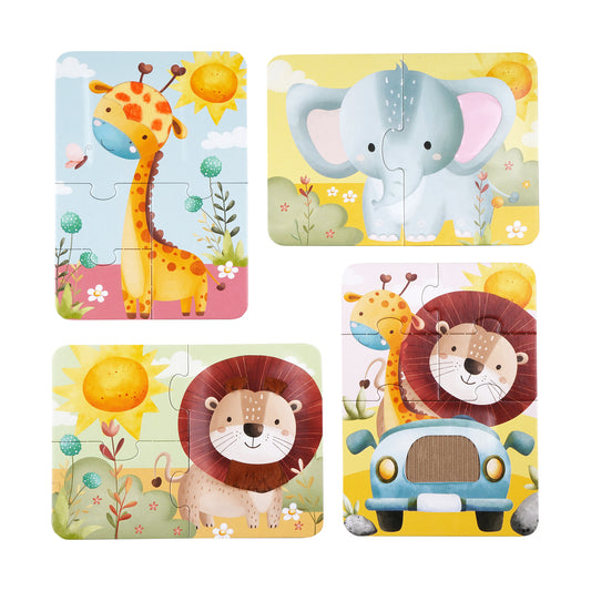 Safari Touch & Feel Puzzles