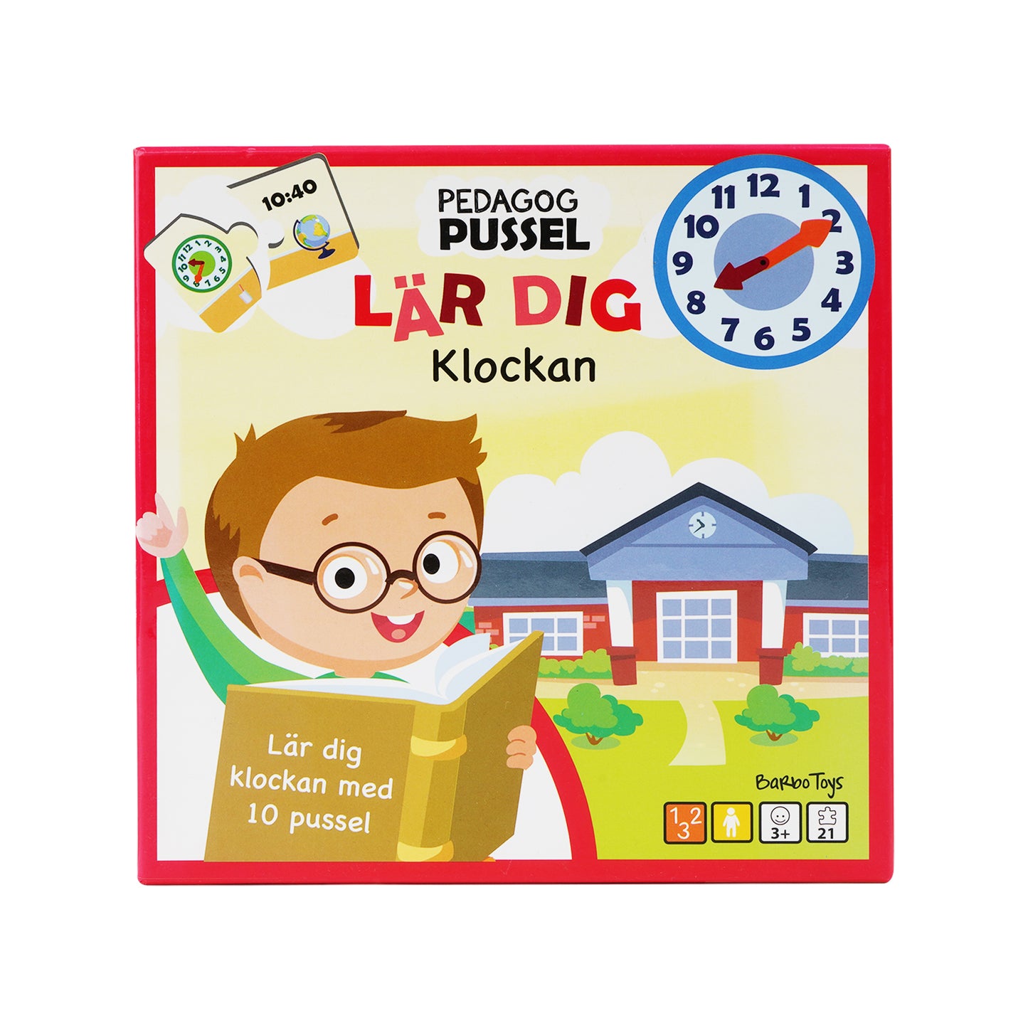 Pedagog Pussel - Lär Dig Klockan SE