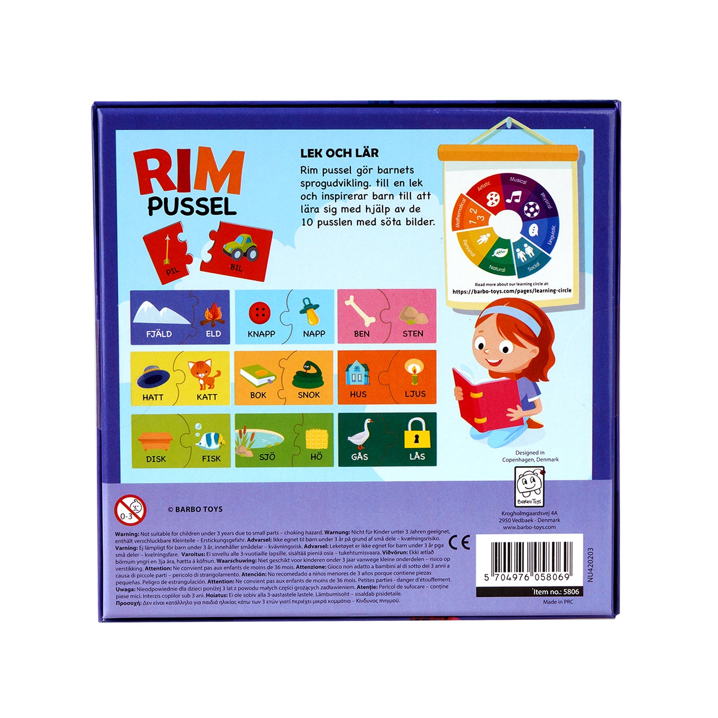 Puzzle Pedagogue - Rim Pussel SE