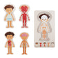 Wooden Body Layer Puzzle - Boy