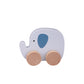 Wooden Animal on Wheels - Elephant