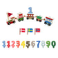 Birthday Train (Scandinavian flags included)