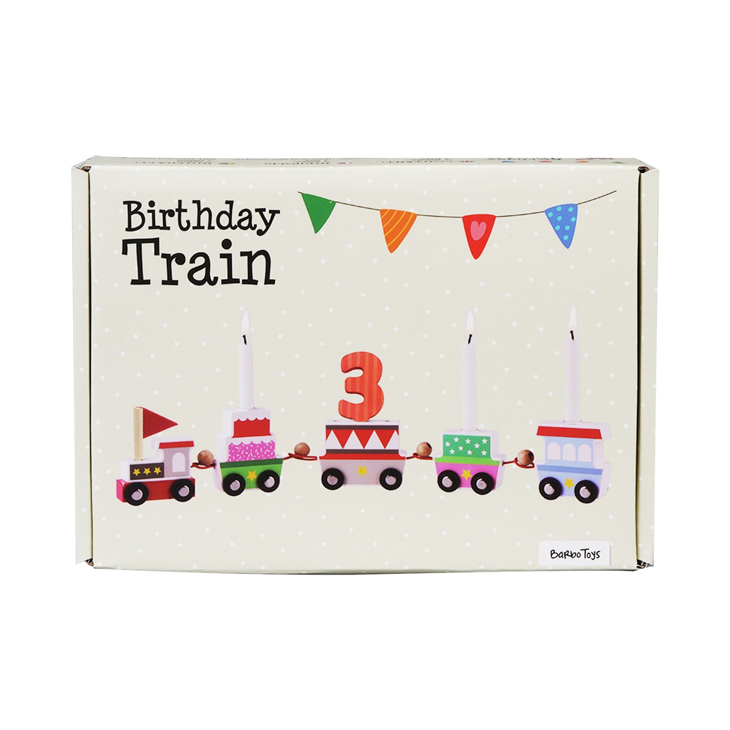 Birthday Train (Scandinavian flags included)