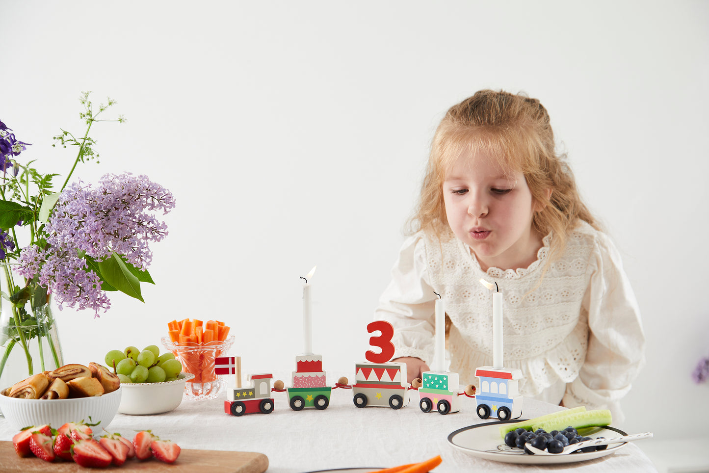 Birthday Train (Scandinavian flags included)