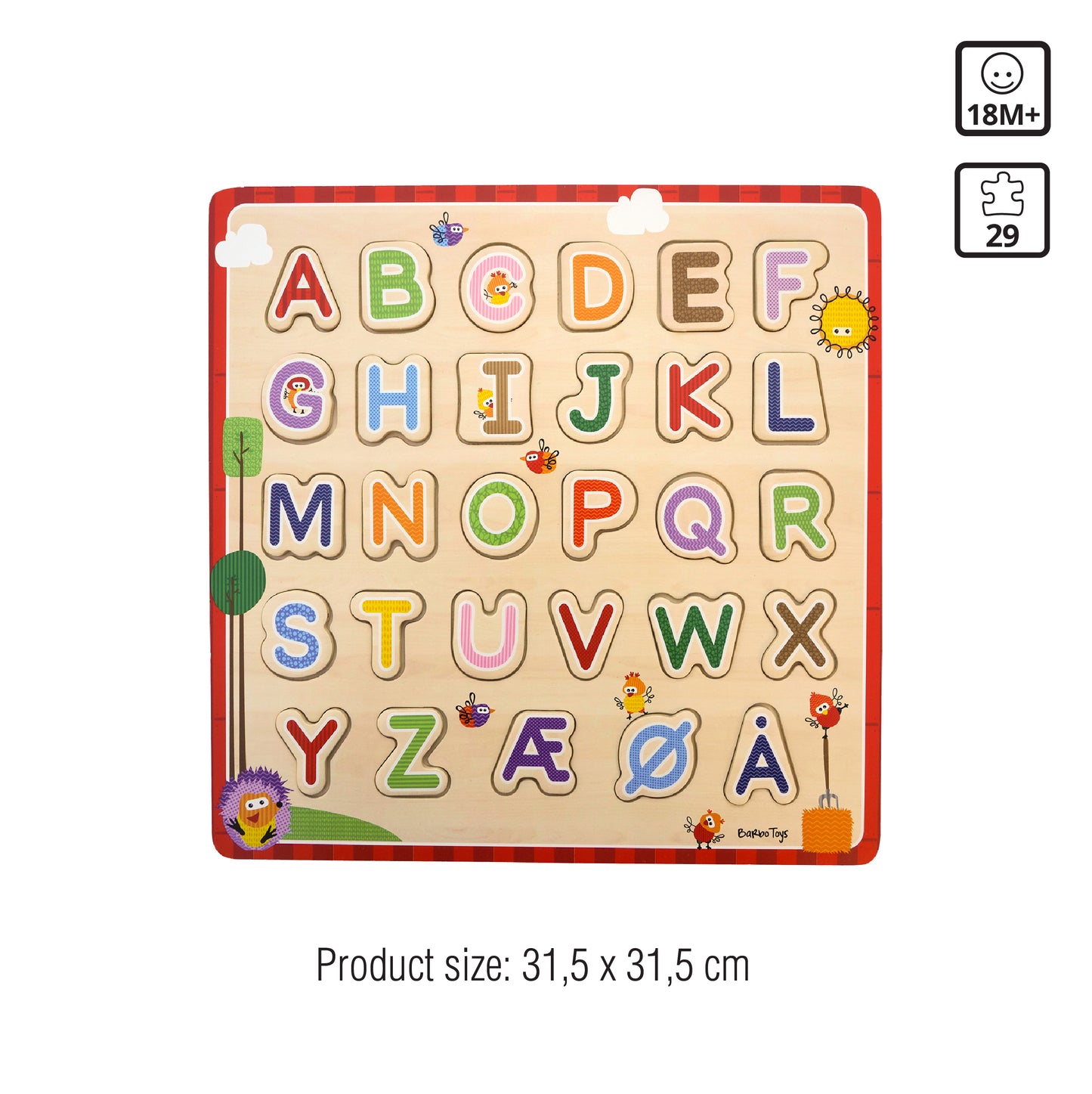 ABC puzzle DK - Wacky Wonders