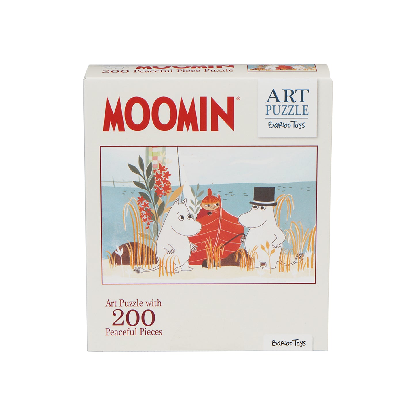 Mumin Art Puslespil - 200 brikker-Rød