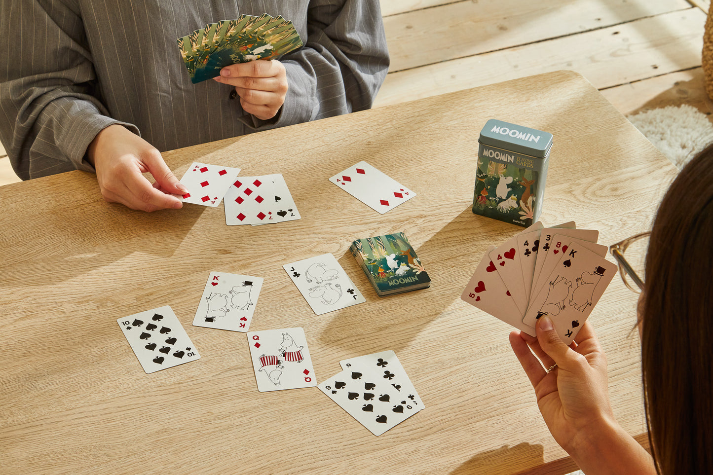 Mumi - Spillekort - Blik - Skov