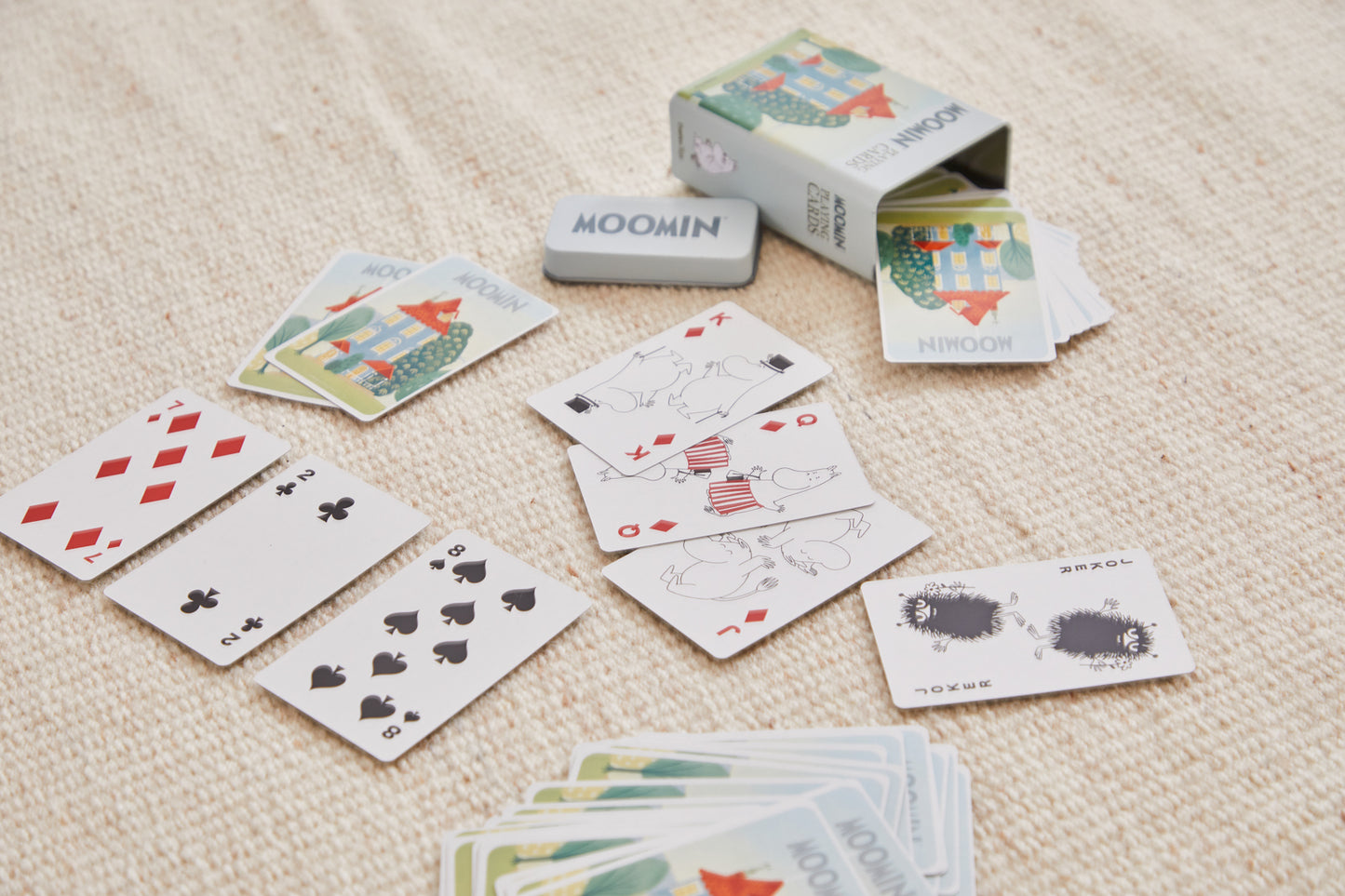 Moomin Playing Cards - Tin - House