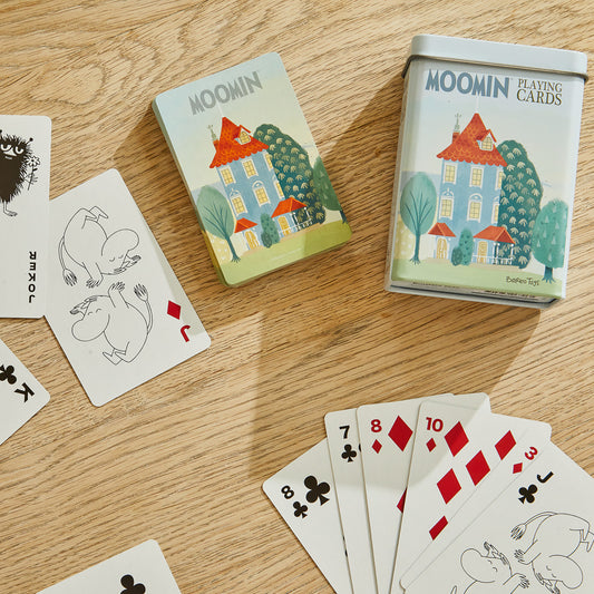 Moomin Playing Cards - Tin - House