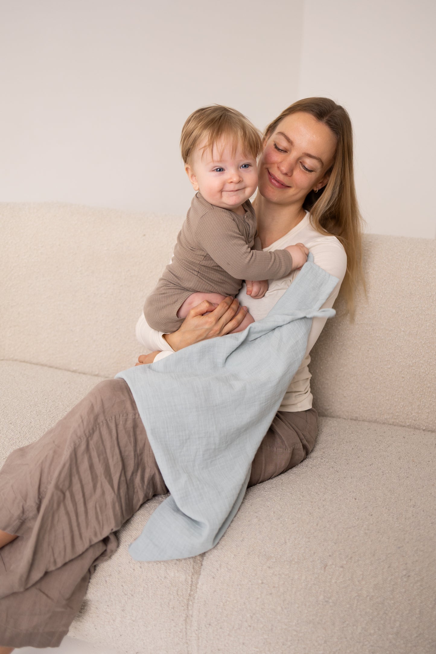 Moomin - Muslin Cloth - 2-pack - Blue