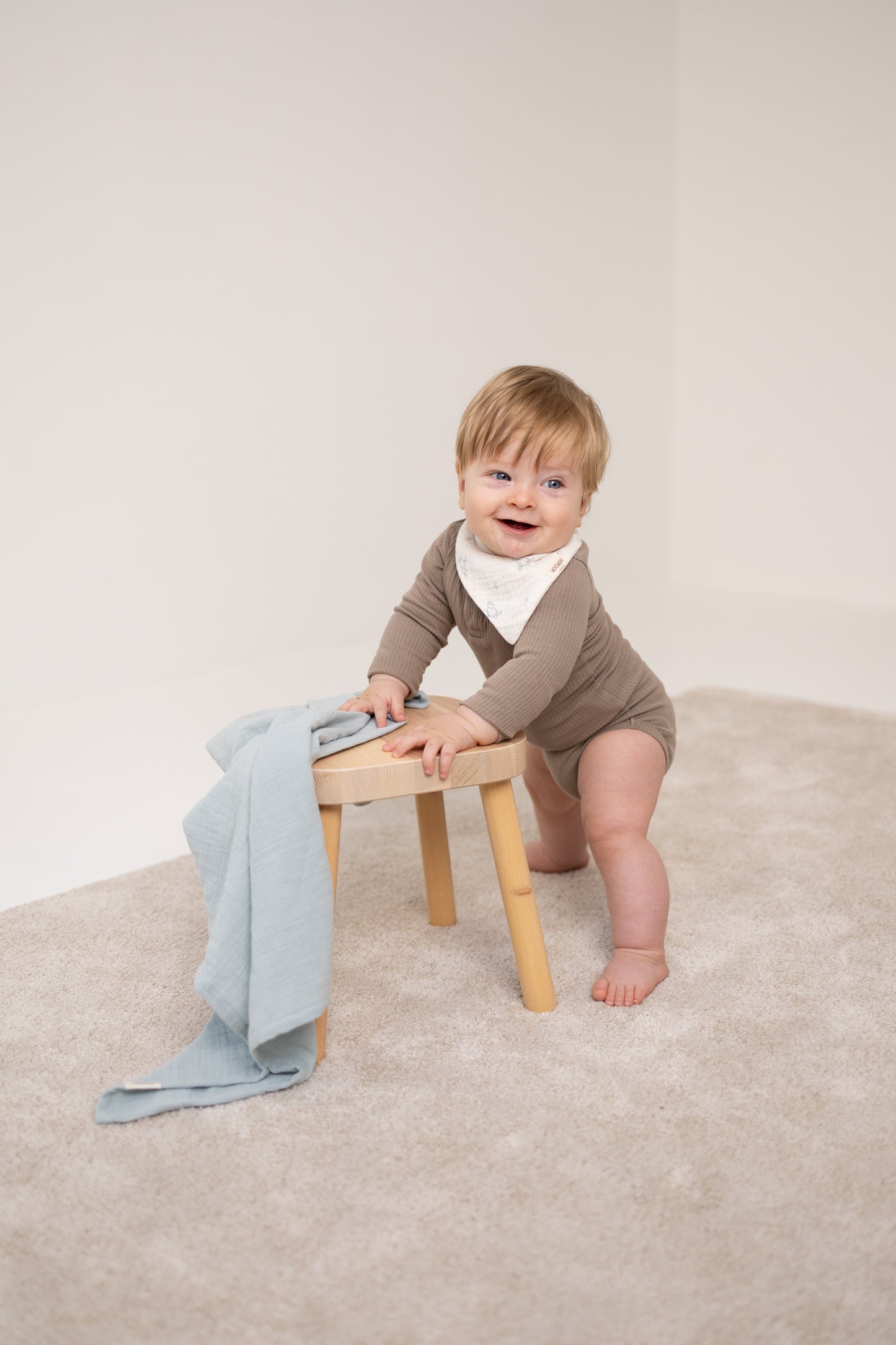 Moomin - Muslin Cloth - 2-pack - Blue