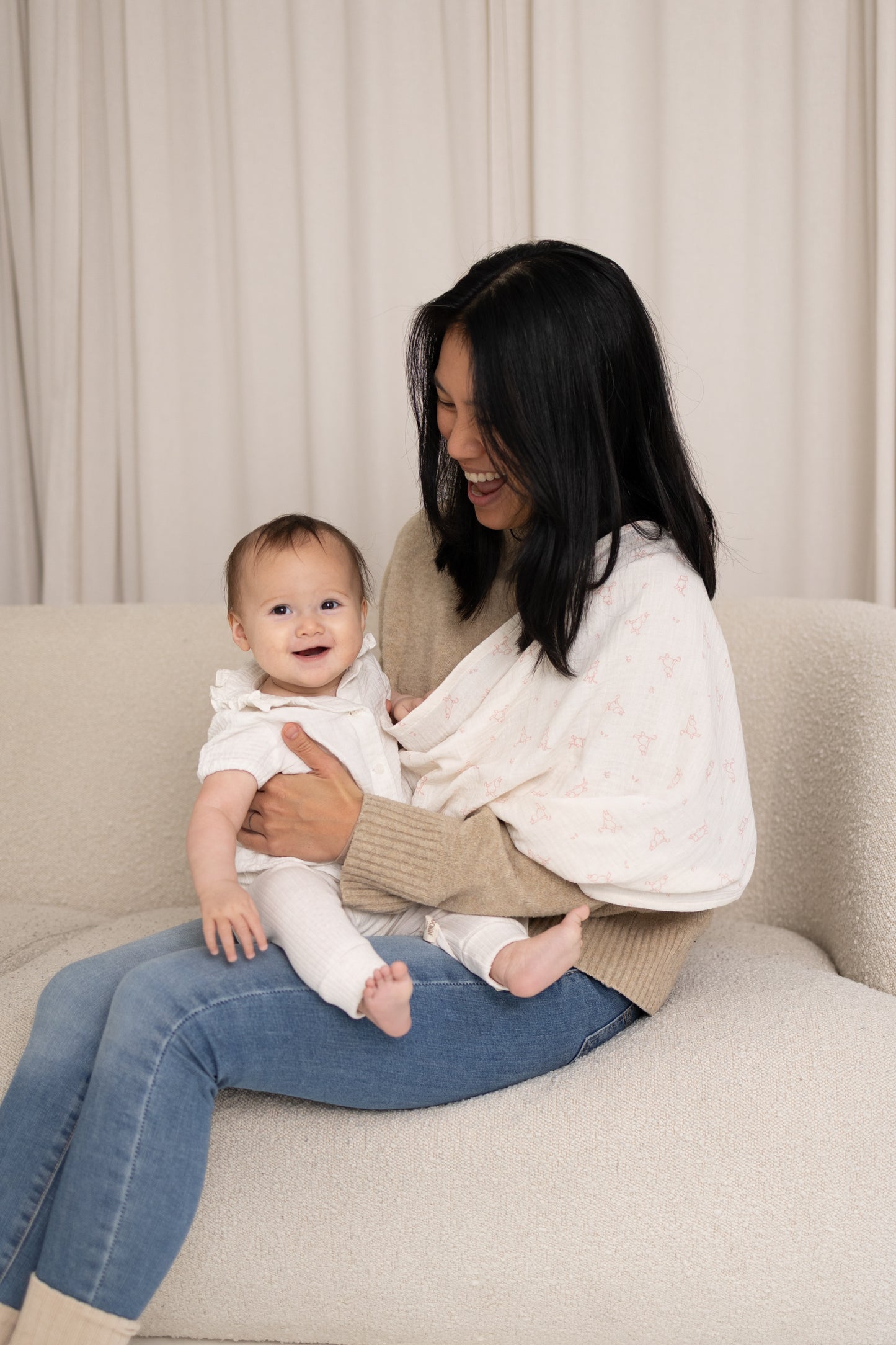 Moomin - Muslin Cloth - 2-pack - Pink