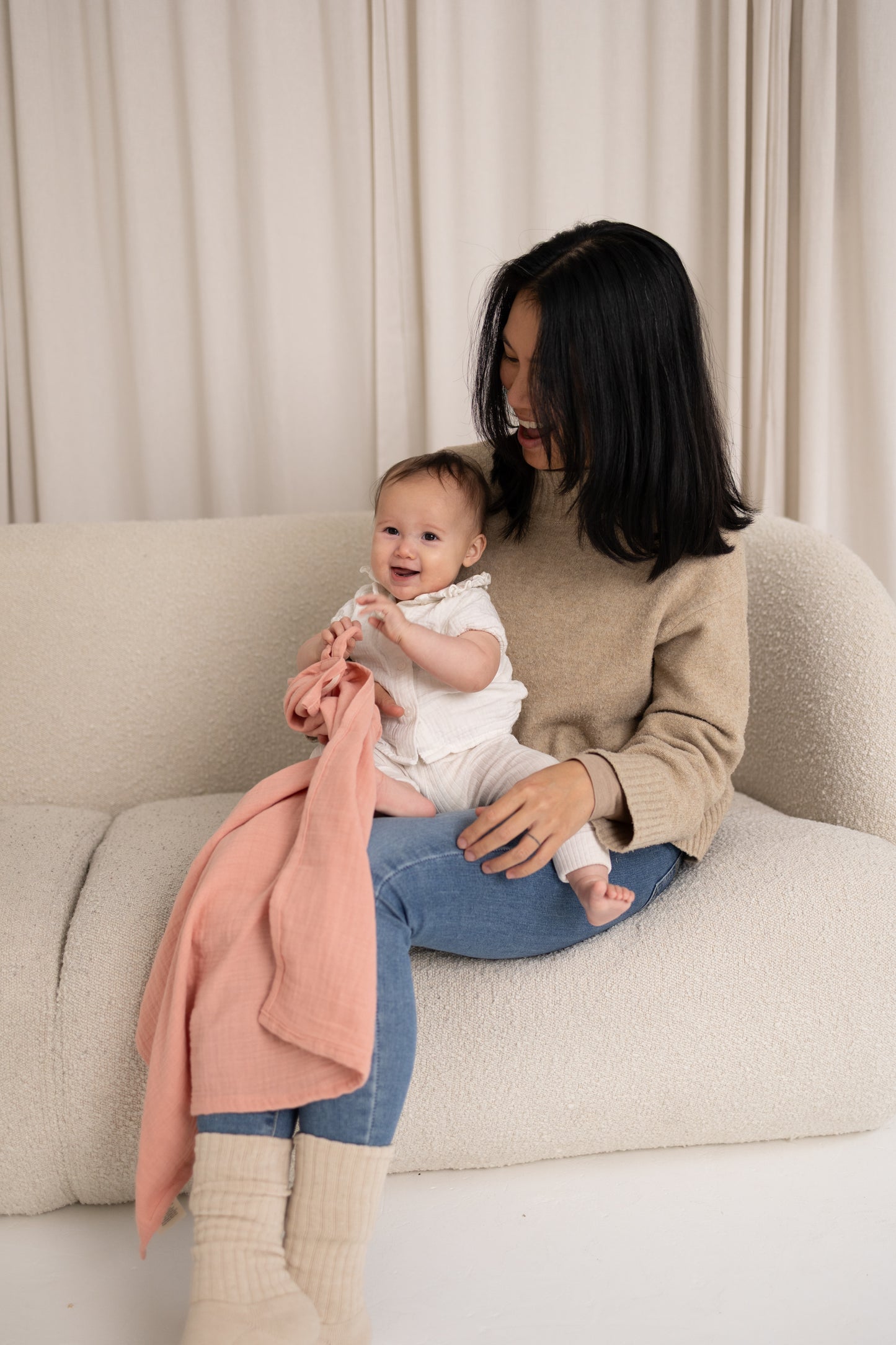 Moomin - Muslin Cloth - 2-pack - Pink