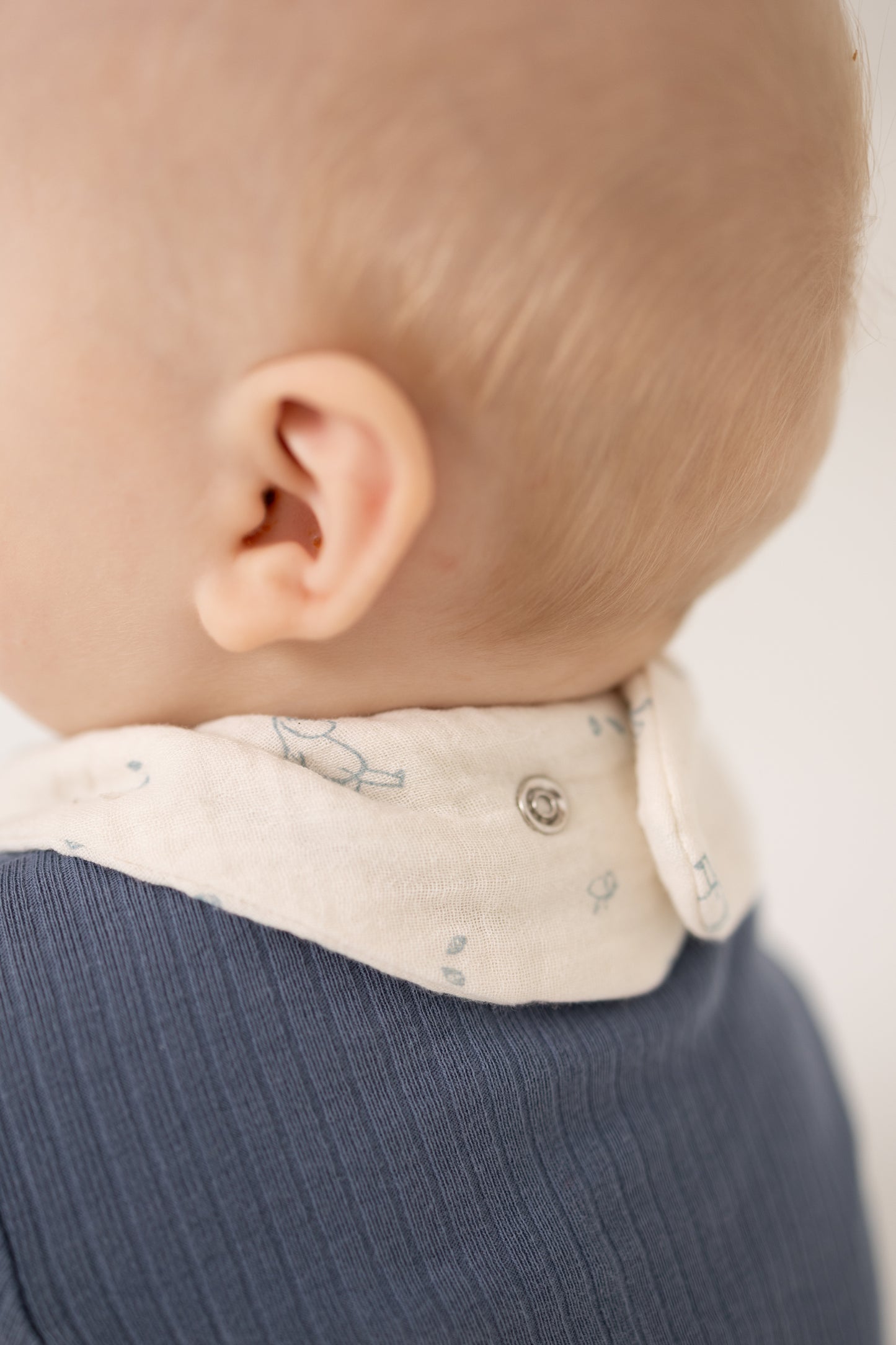 Mumi - Baby Hagesmækker 2-pak – Blå