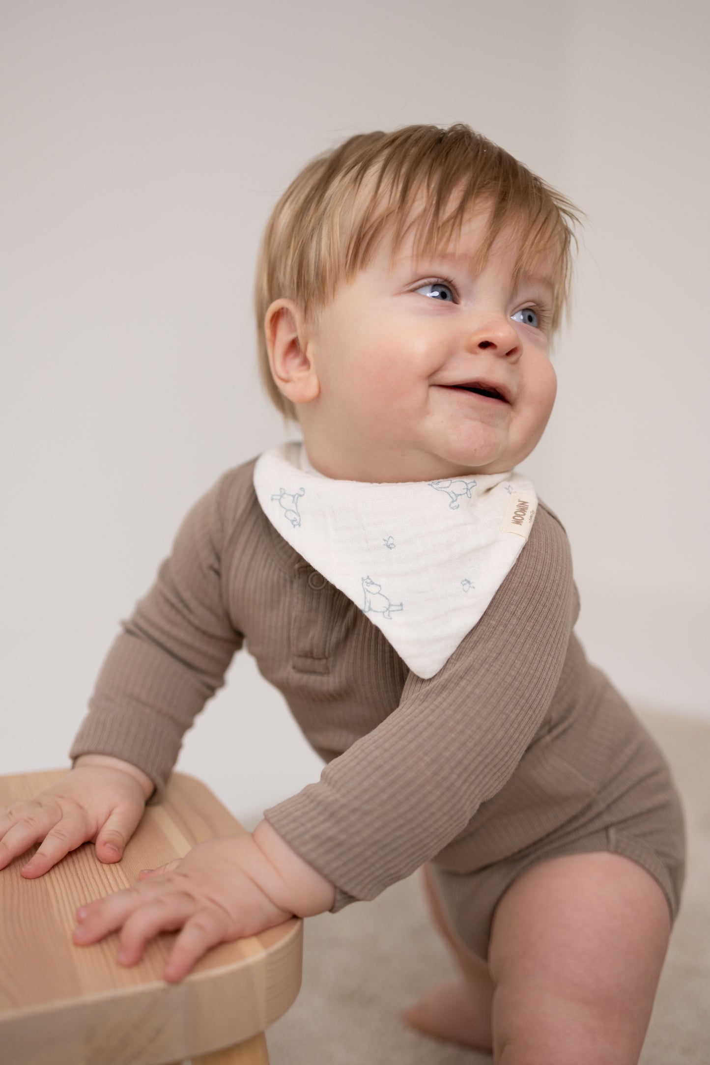 Mumi - Baby Hagesmækker 2-pak – Blå