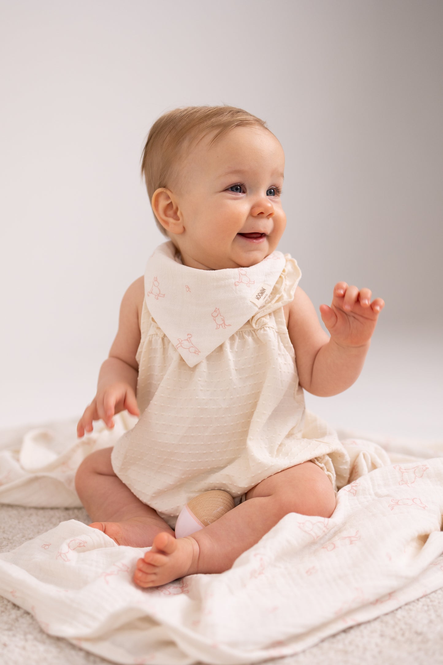 Moomin - Muslin Blanket - Pink