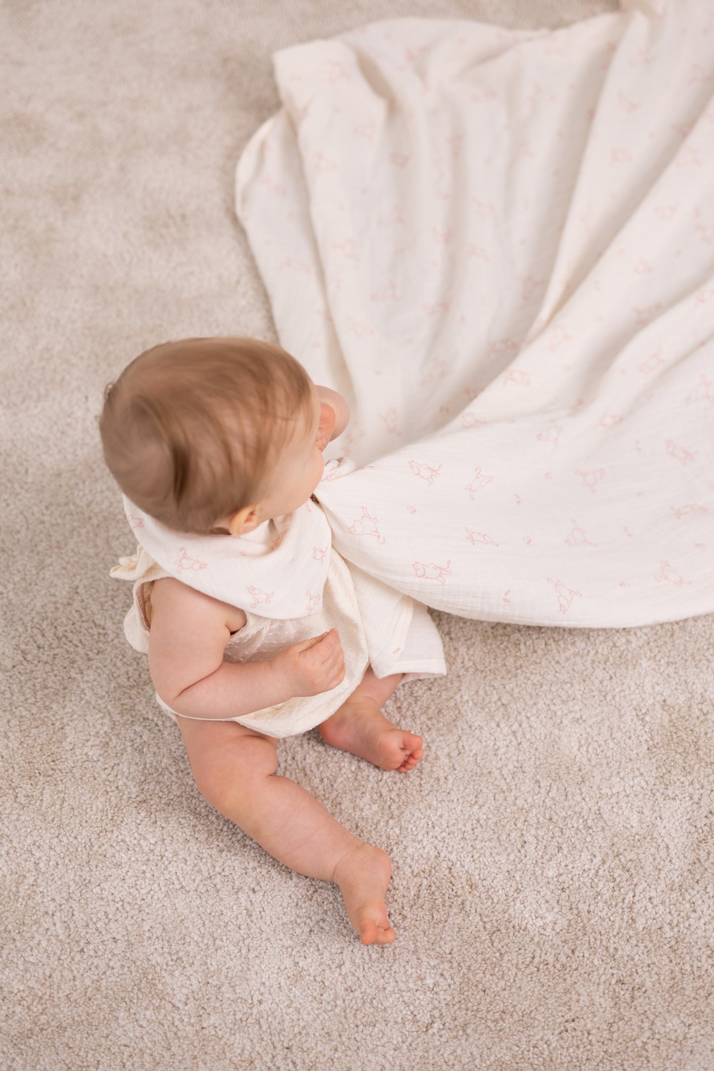 Moomin - Muslin Blanket - Pink