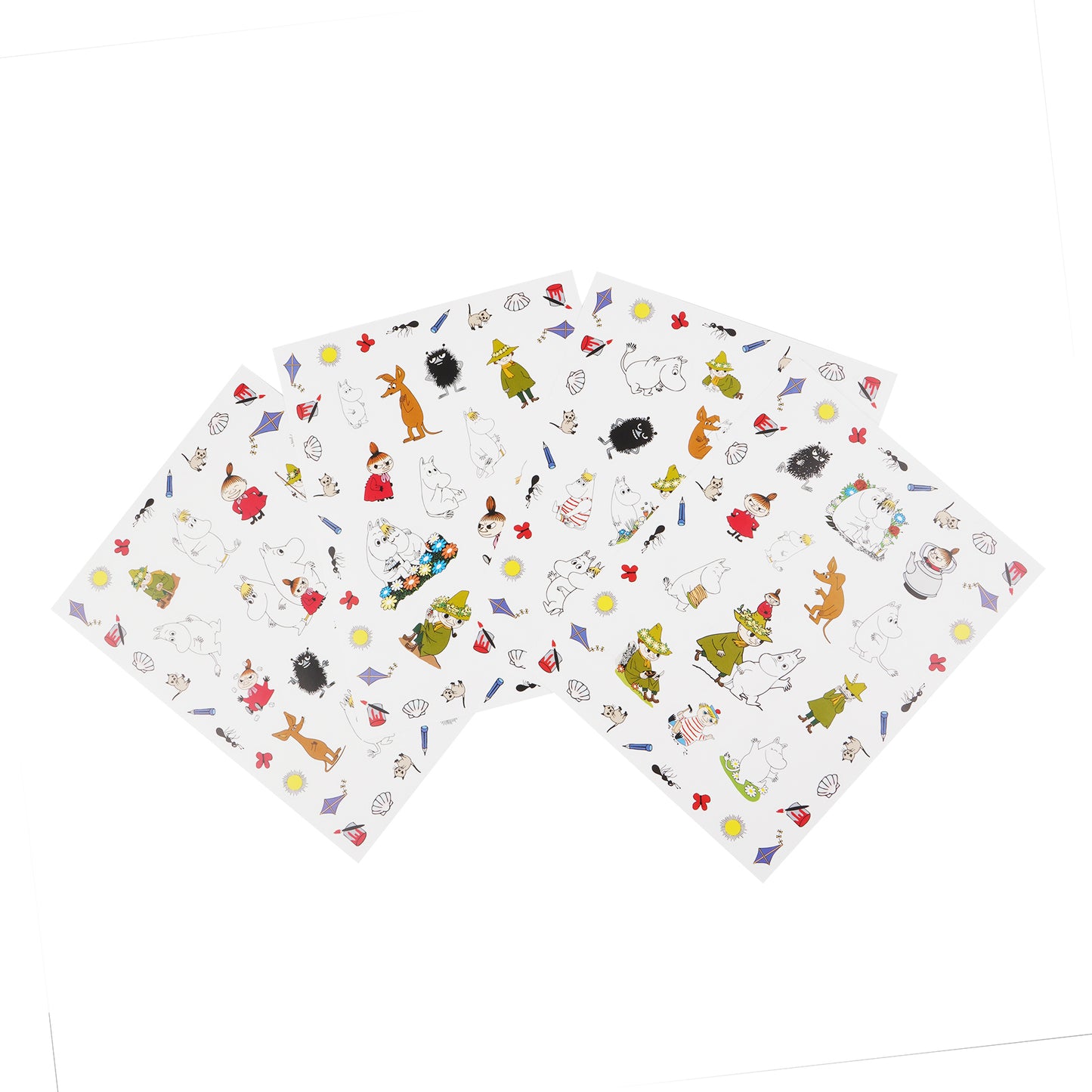 Moomin - Stickers - Friends