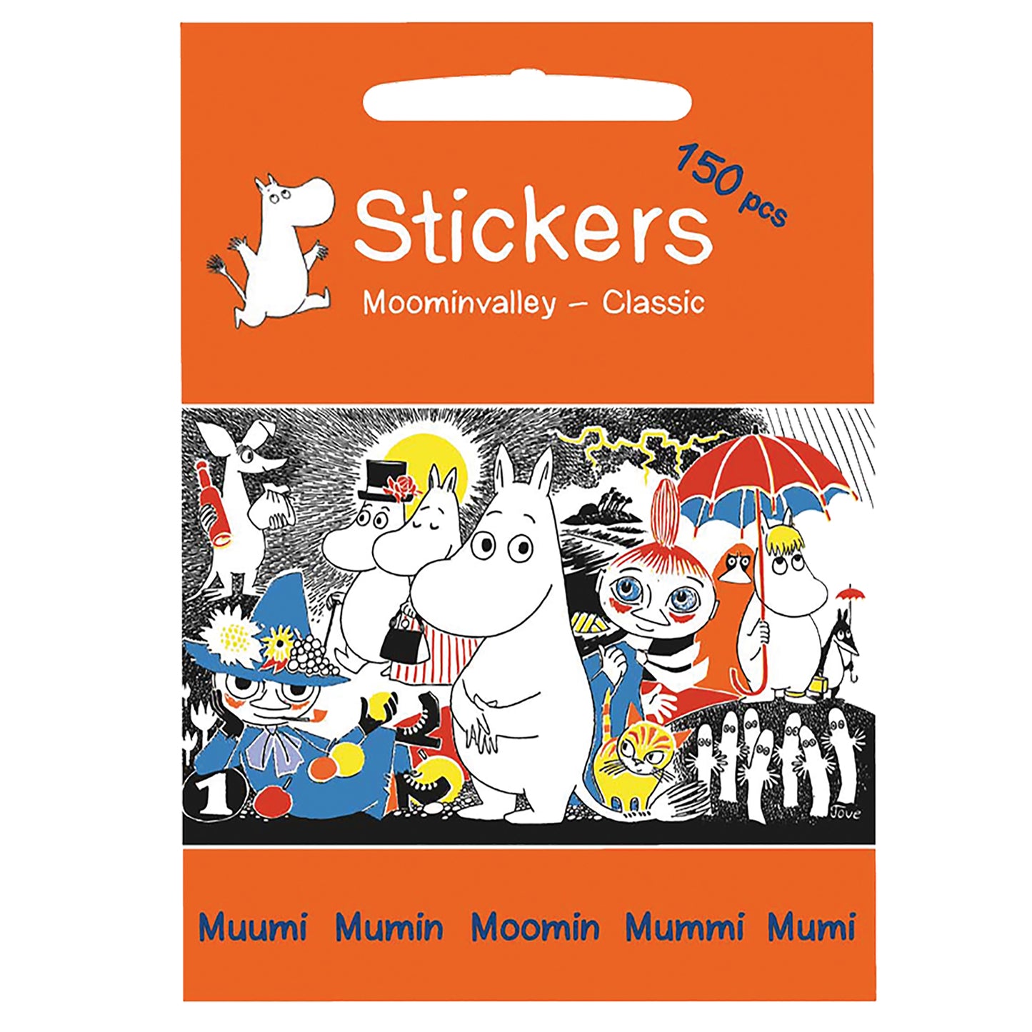 Mumi Klistermærker - Mumidalen