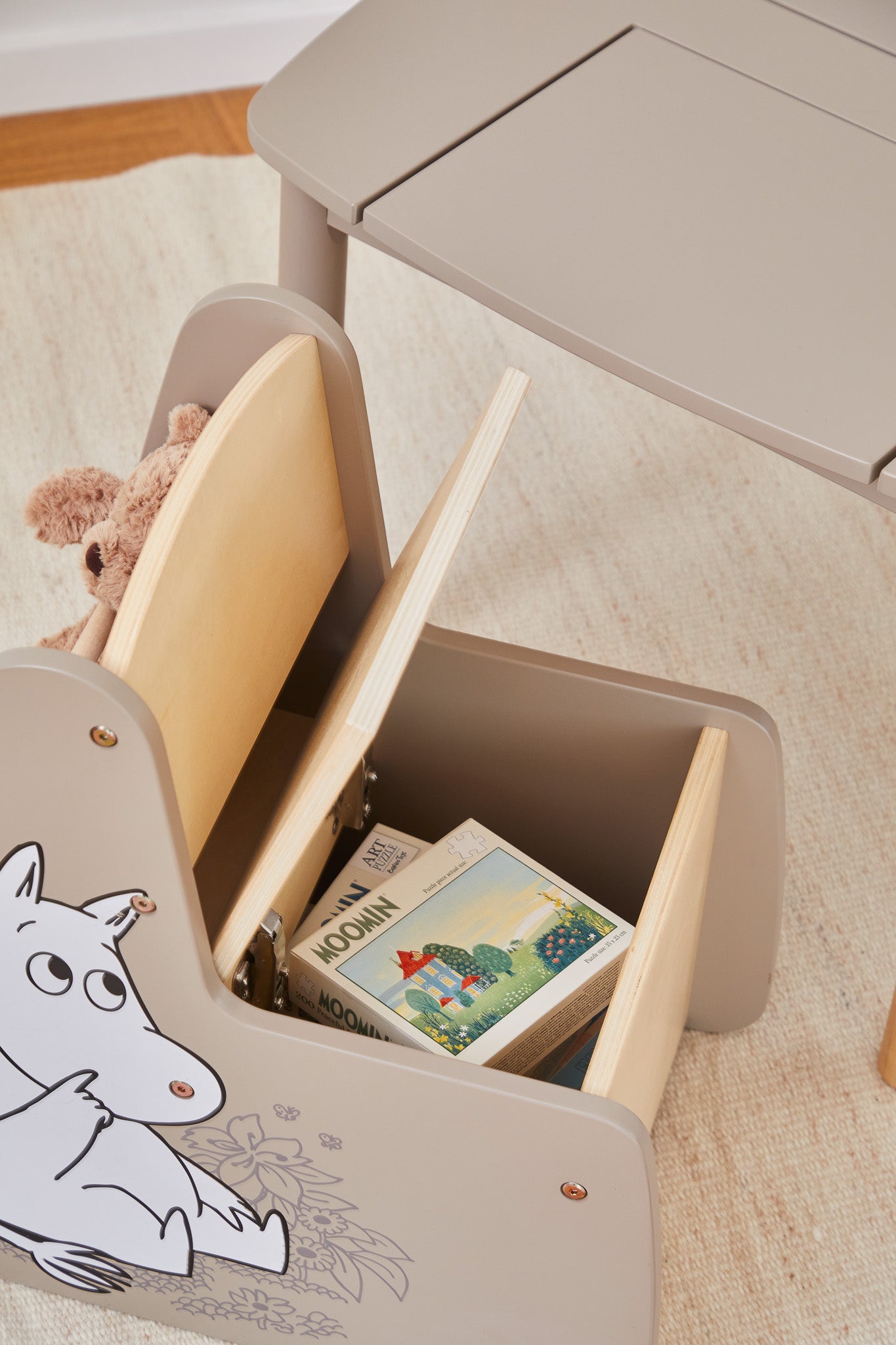 Moomin Storage Chair for Kids